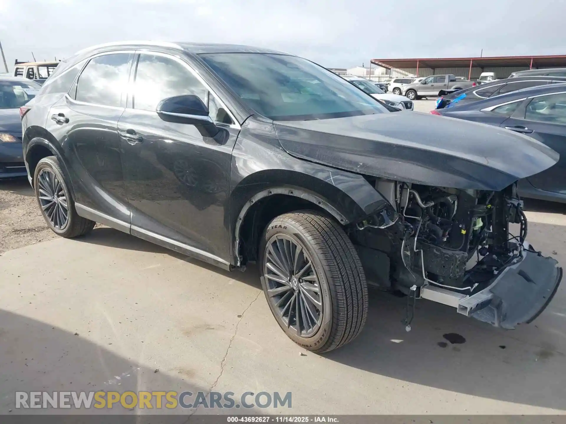 1 fotografías del automóvil dañado 2T2BAMBA9SC053481 LEXUS RX 350 2025