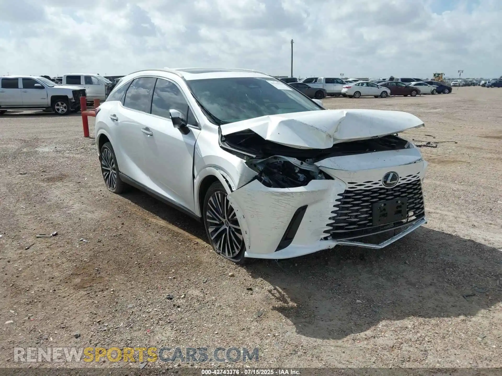 1 fotografías del automóvil dañado 2T2BAMBA9SC058017 LEXUS RX 350 2025