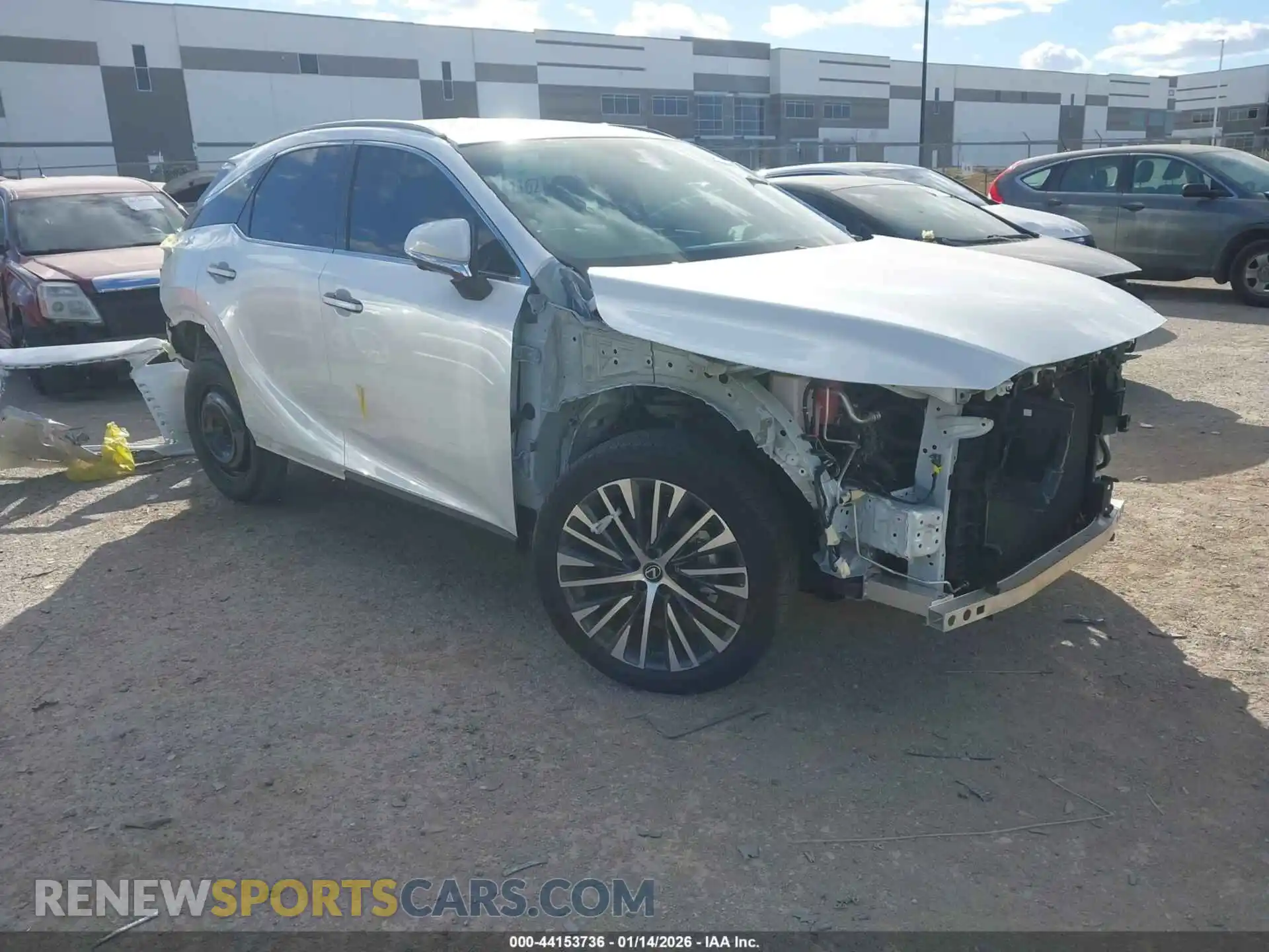 1 fotografías del automóvil dañado 2T2BAMBAXSC055787 LEXUS RX 350 2025