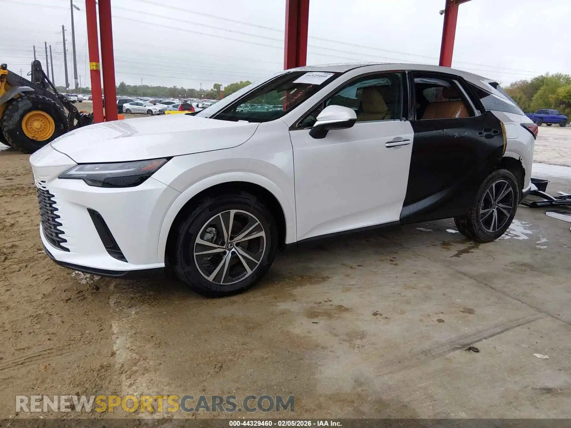2 fotografías del automóvil dañado 2T2BAMBAXSC064635 LEXUS RX 350 2025