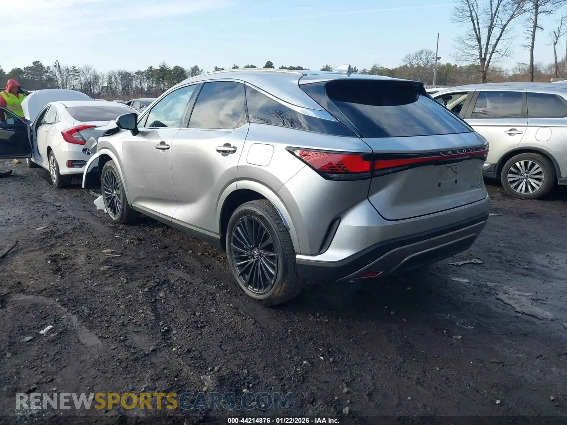 3 fotografías del automóvil dañado 2T2BAMCA0SC089493 LEXUS RX 350 2025