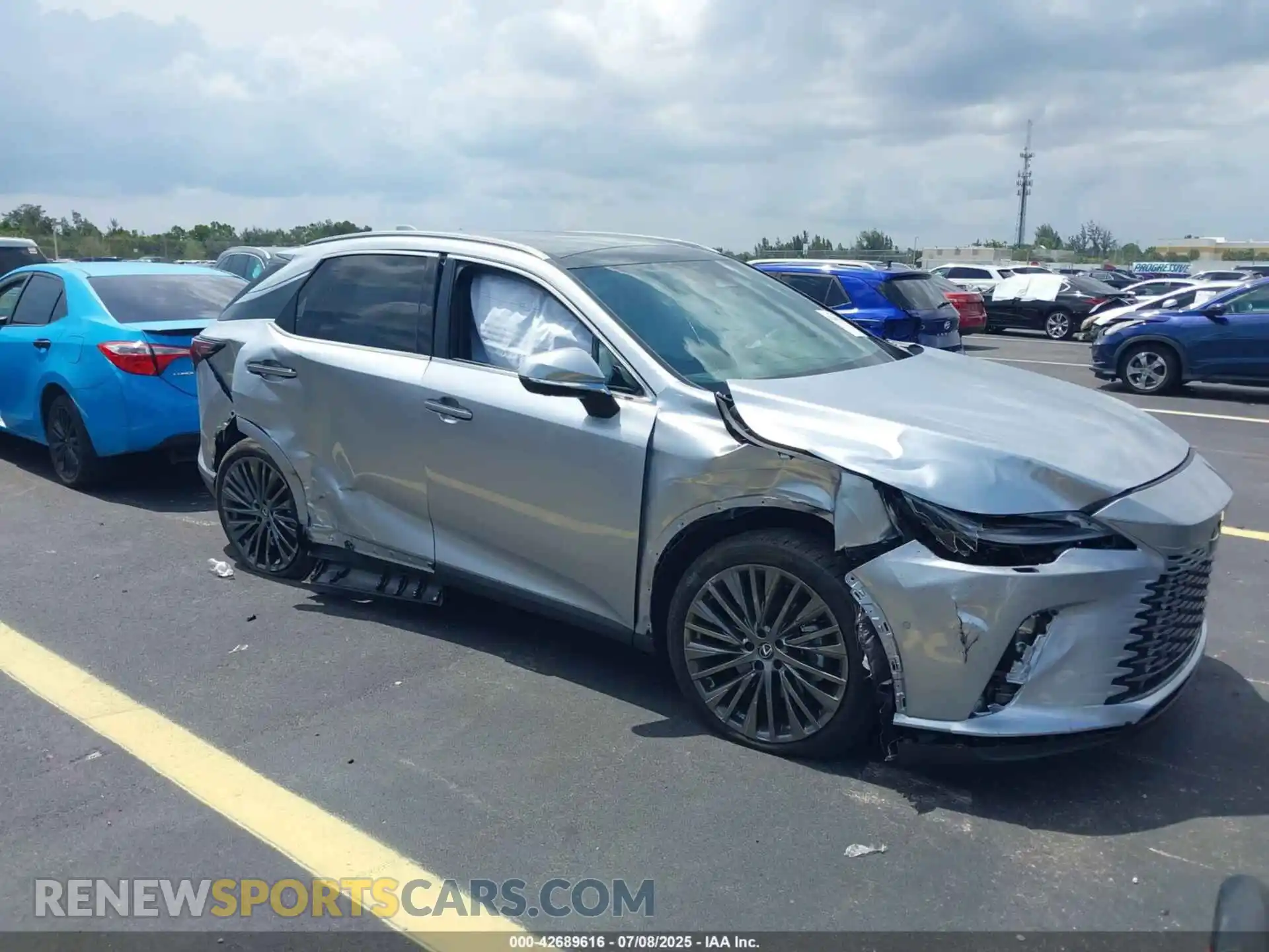 1 fotografías del automóvil dañado 2T2BAMCA1SC106771 LEXUS RX 350 2025