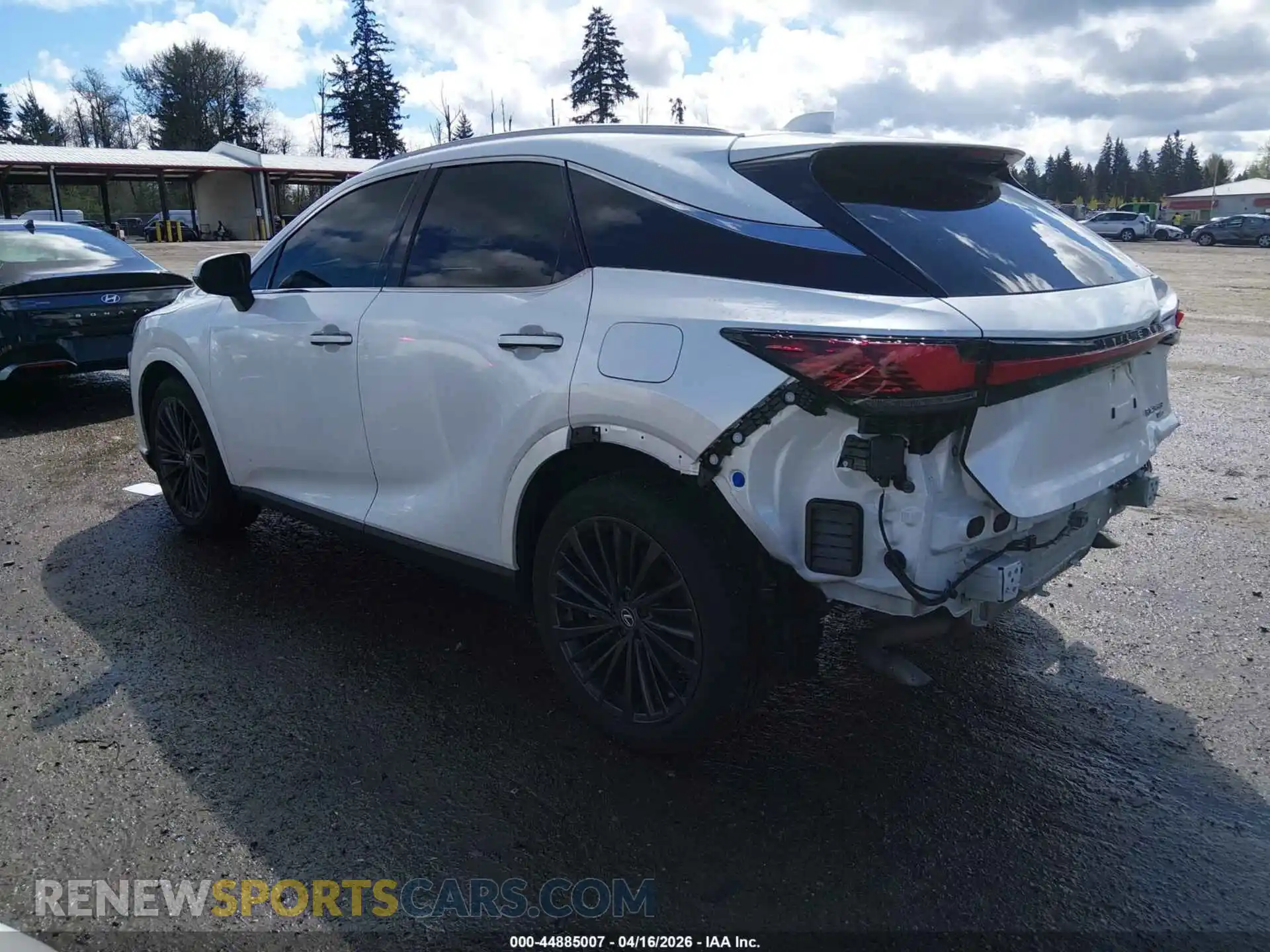 3 fotografías del automóvil dañado 2T2BAMCA2SC091973 LEXUS RX 350 2025