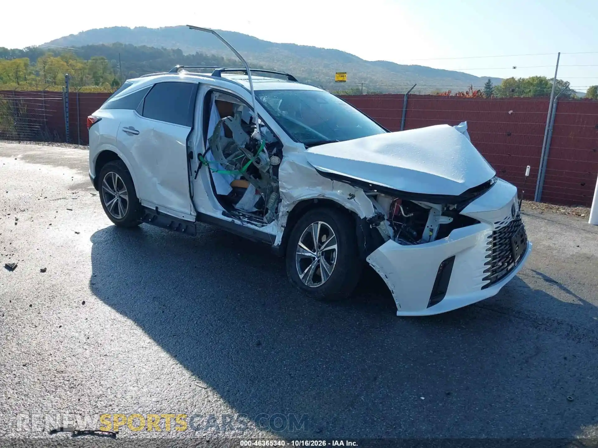 1 Photograph of a damaged car 2T2BAMCA2SC092072 LEXUS RX 350 2025
