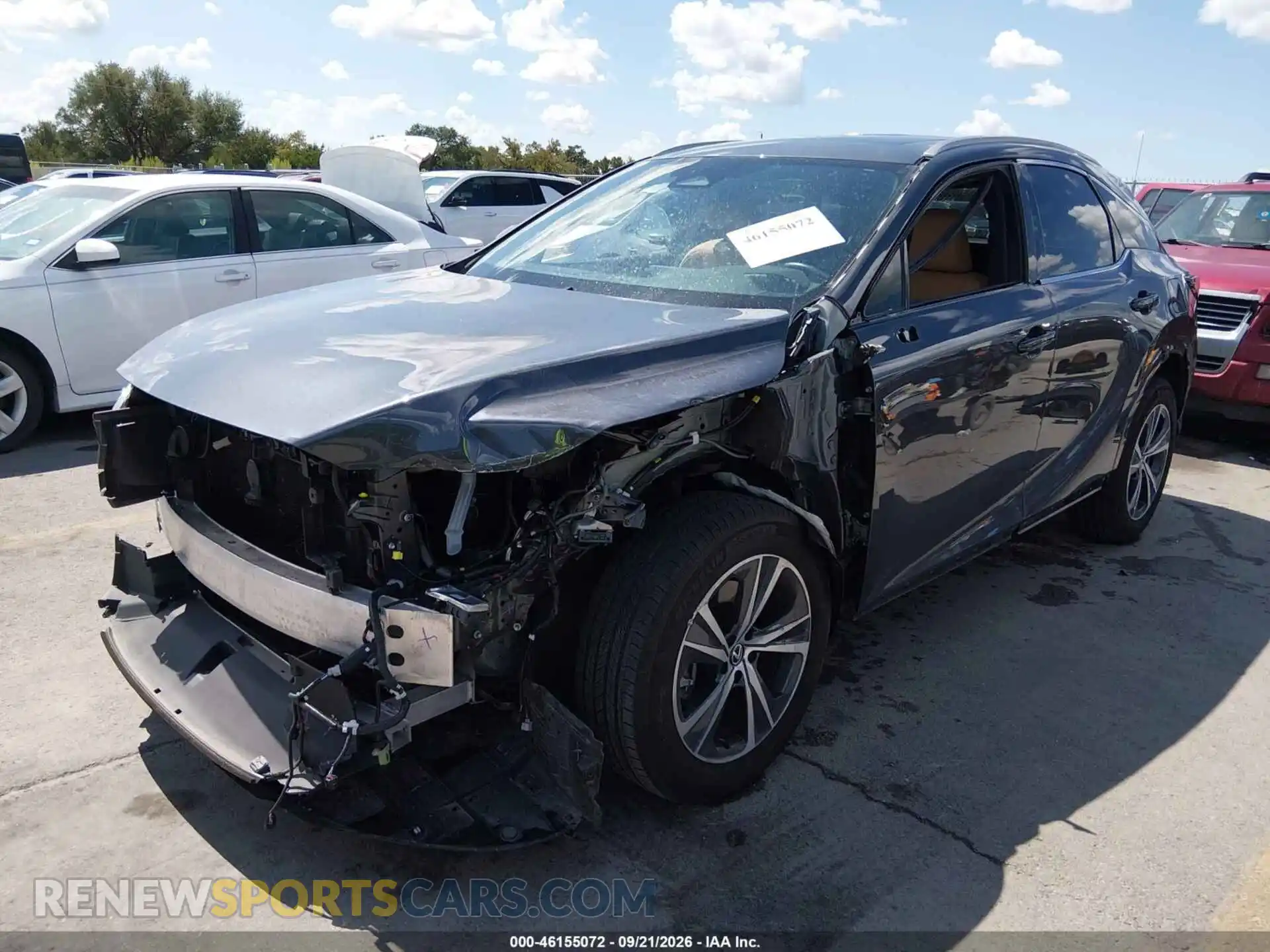 2 Photograph of a damaged car 2T2BAMCA3SC110787 LEXUS RX 350 2025