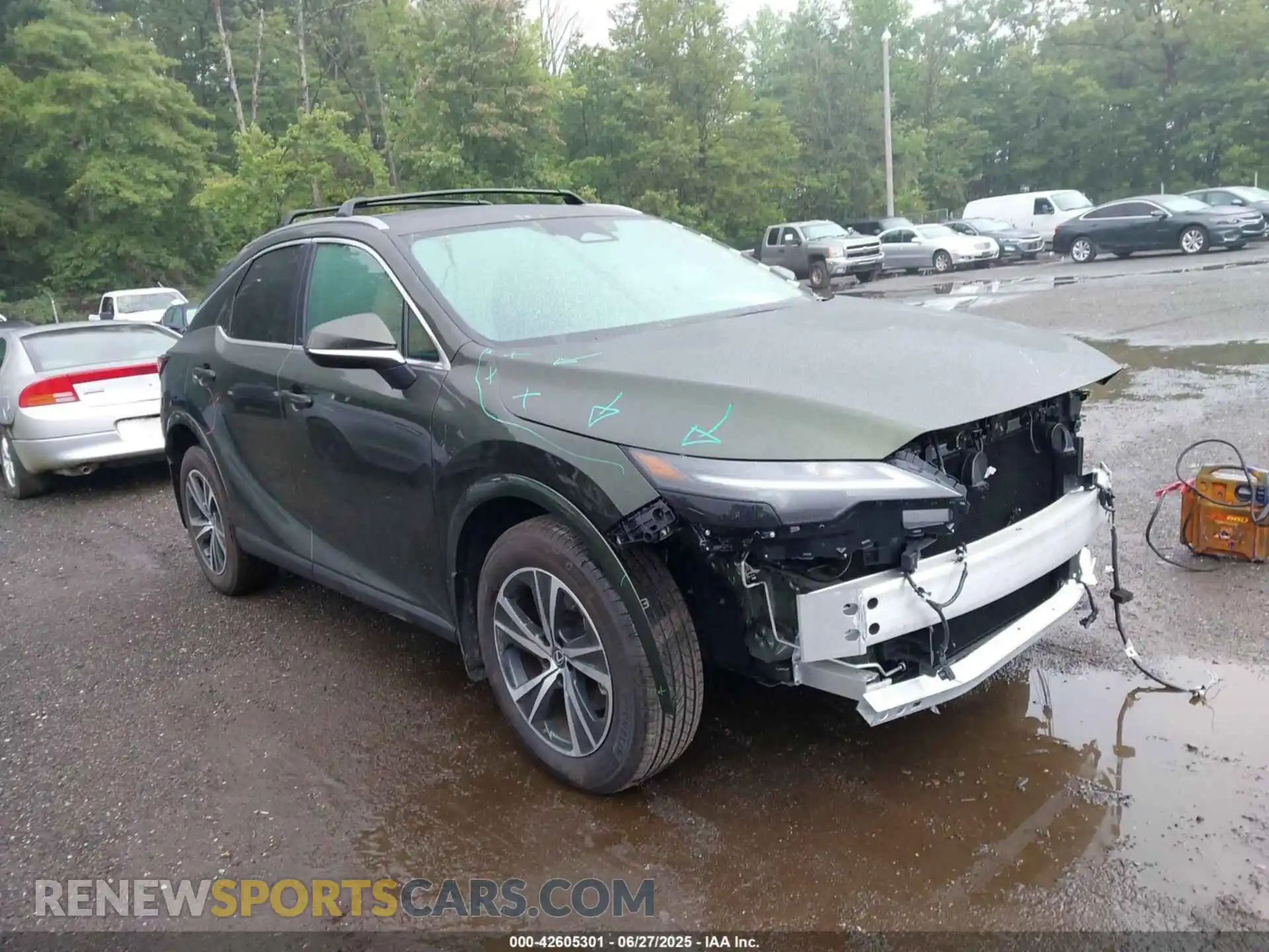 1 fotografías del automóvil dañado 2T2BAMCA4SC103184 LEXUS RX 350 2025