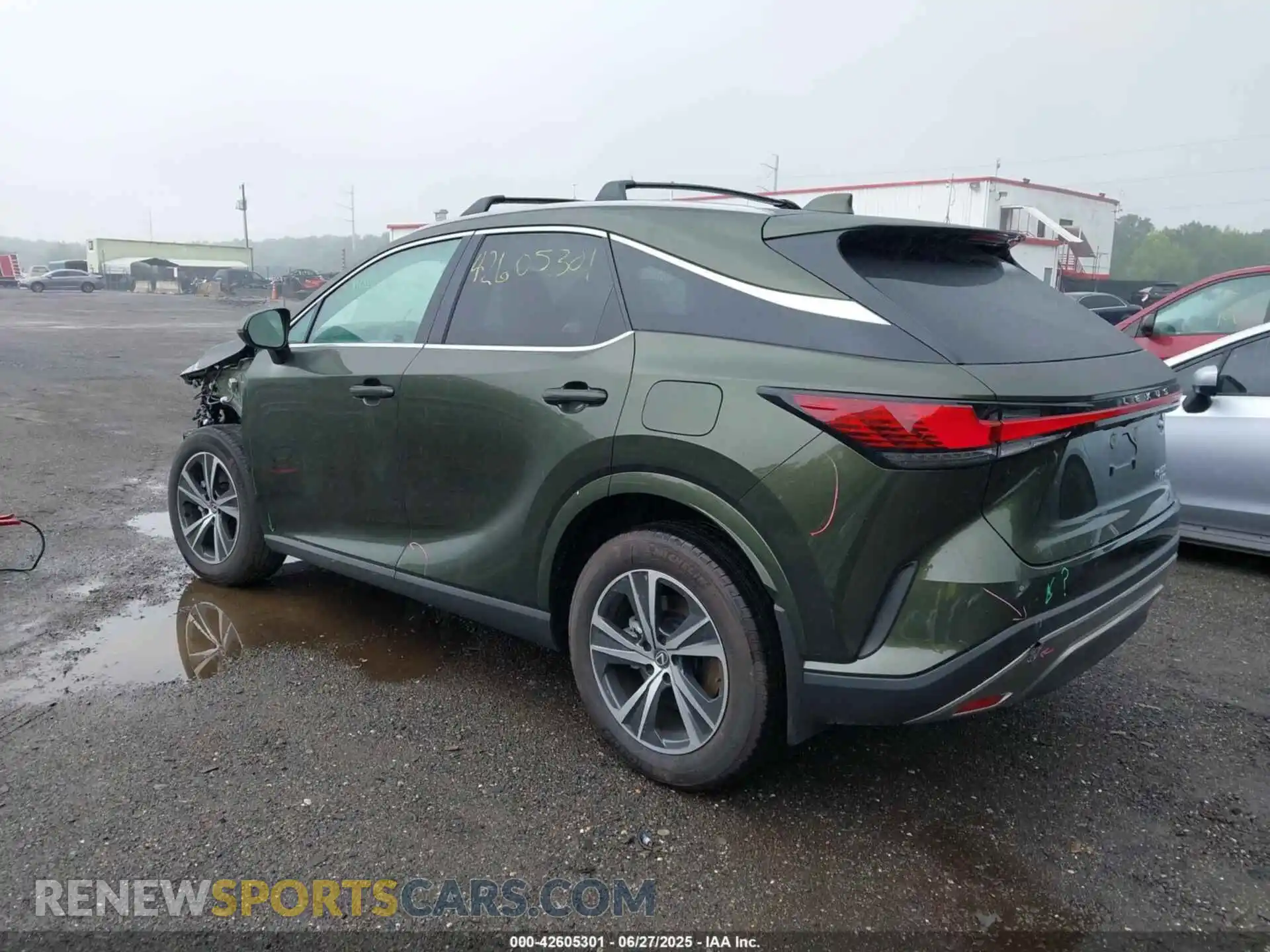 3 fotografías del automóvil dañado 2T2BAMCA4SC103184 LEXUS RX 350 2025