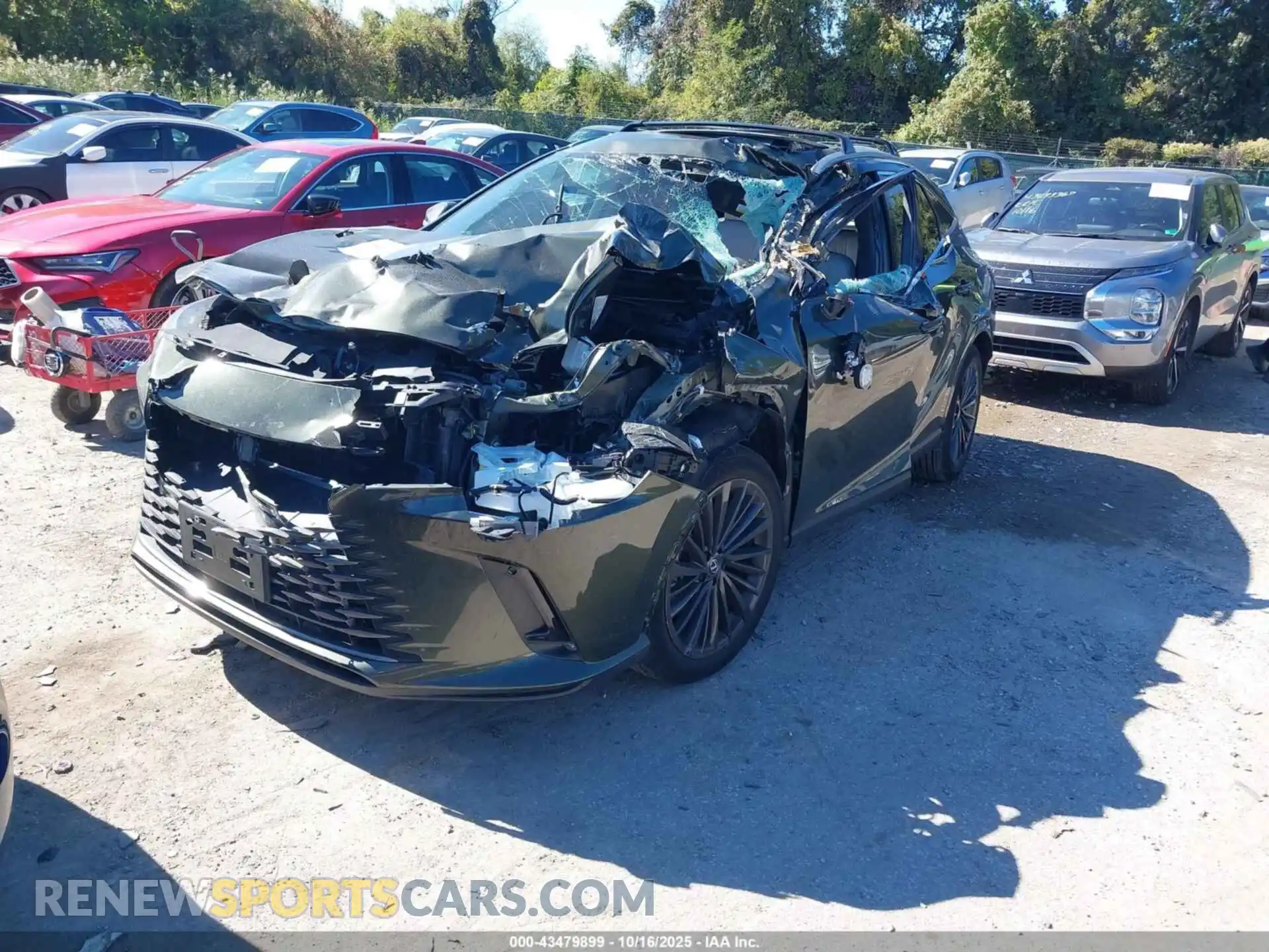 2 fotografías del automóvil dañado 2T2BAMCA8SC089029 LEXUS RX 350 2025