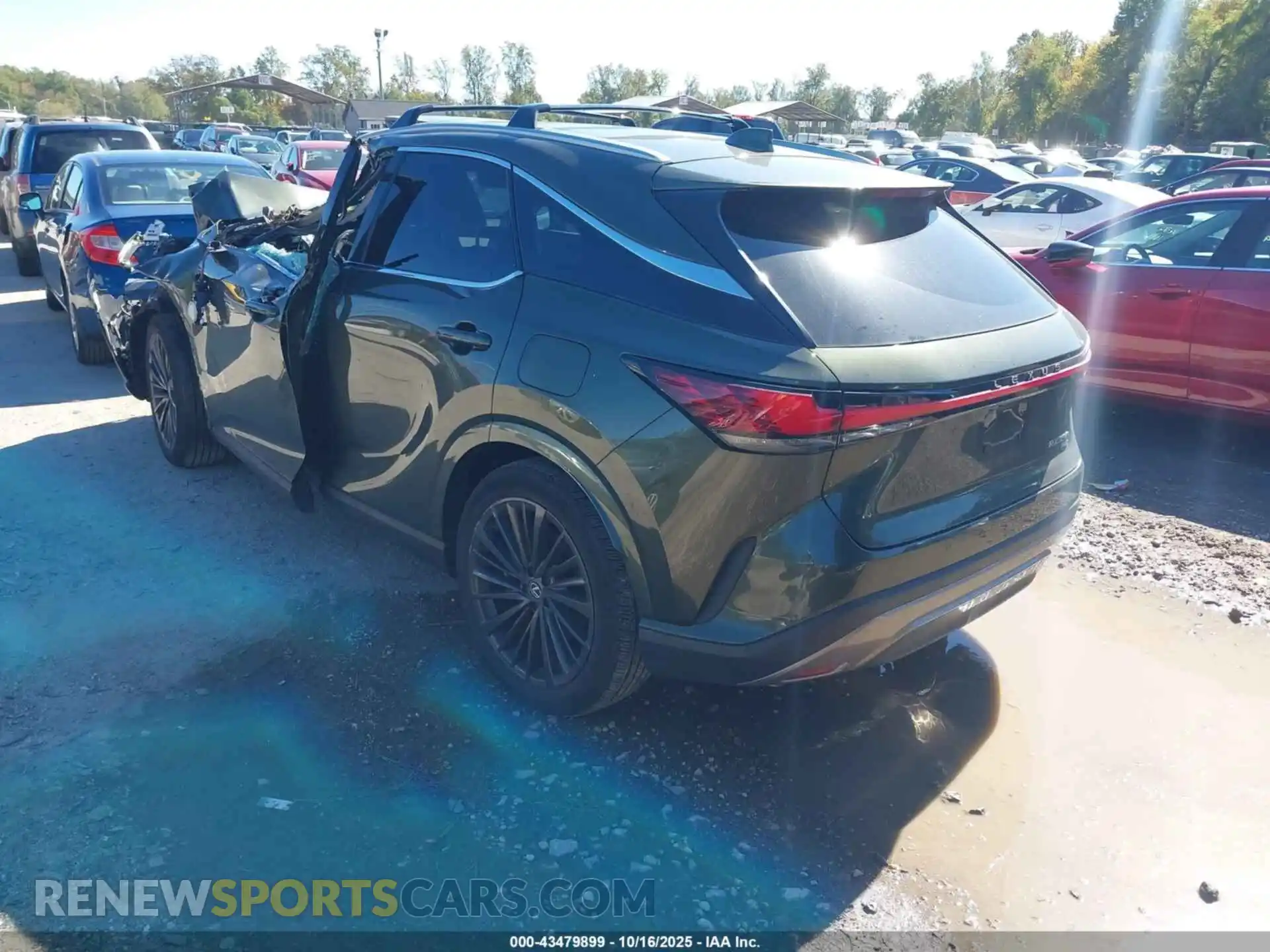 3 fotografías del automóvil dañado 2T2BAMCA8SC089029 LEXUS RX 350 2025