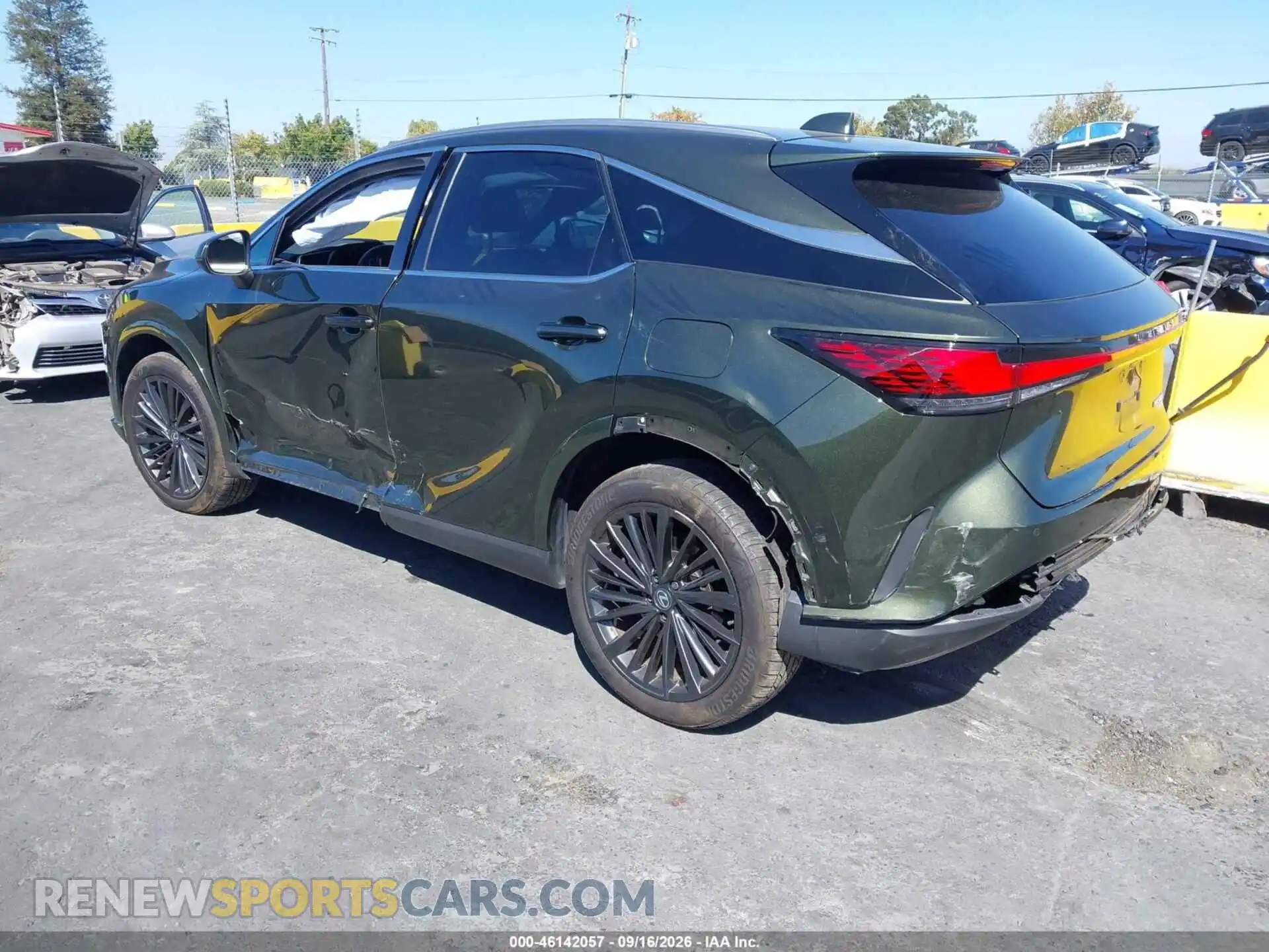 3 Photograph of a damaged car 2T2BAMCA8SC092898 LEXUS RX 350 2025