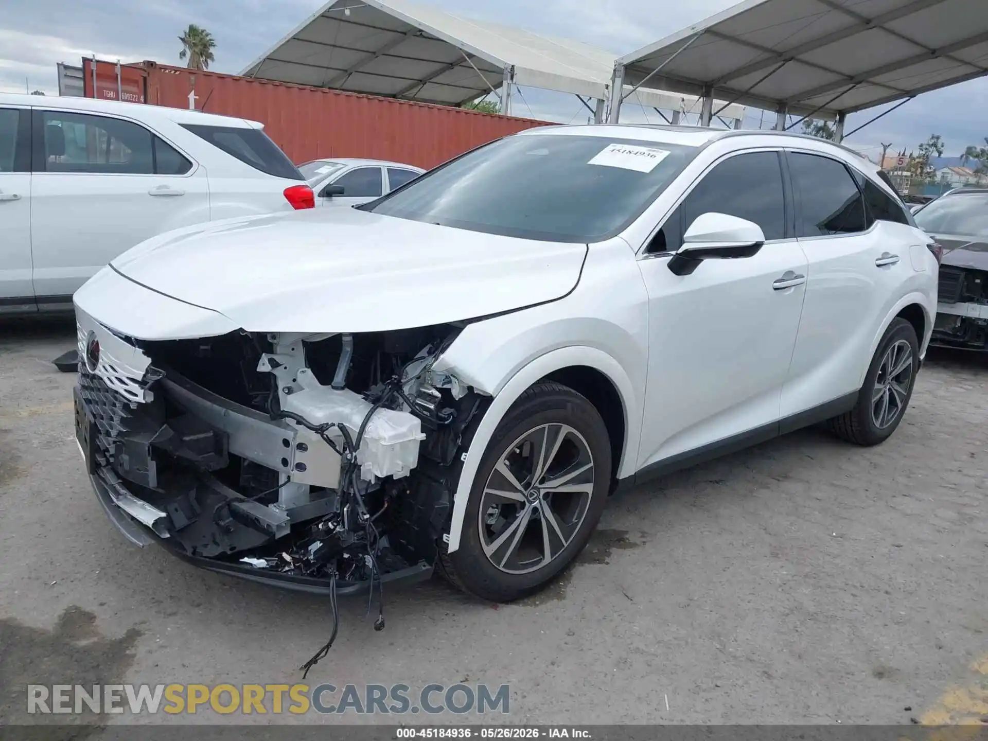 2 Photograph of a damaged car 2T2BAMBA2TC075744 LEXUS RX 350 2026