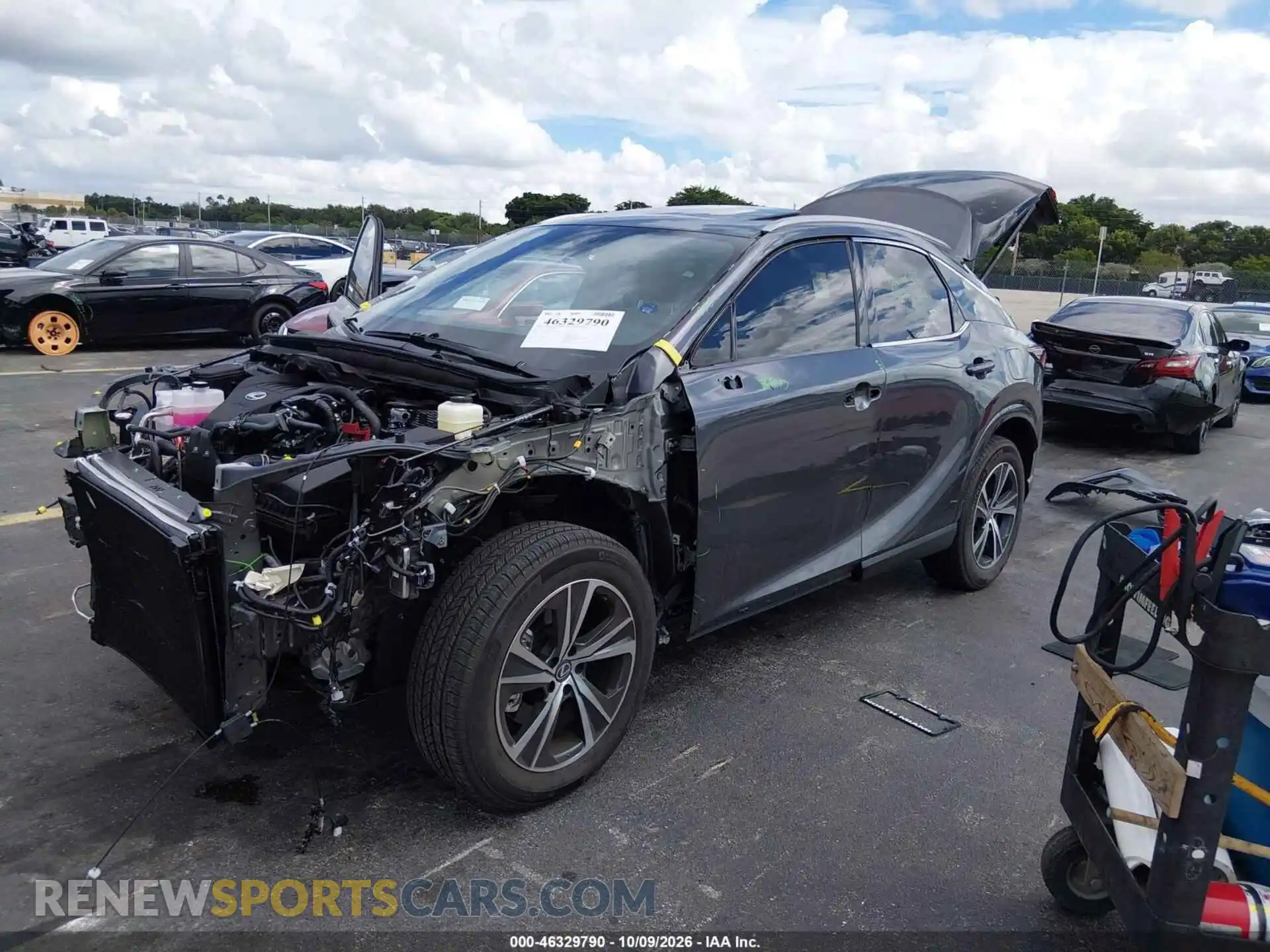 2 Photograph of a damaged car 2T2BAMBA7TC083841 LEXUS RX 350 2026