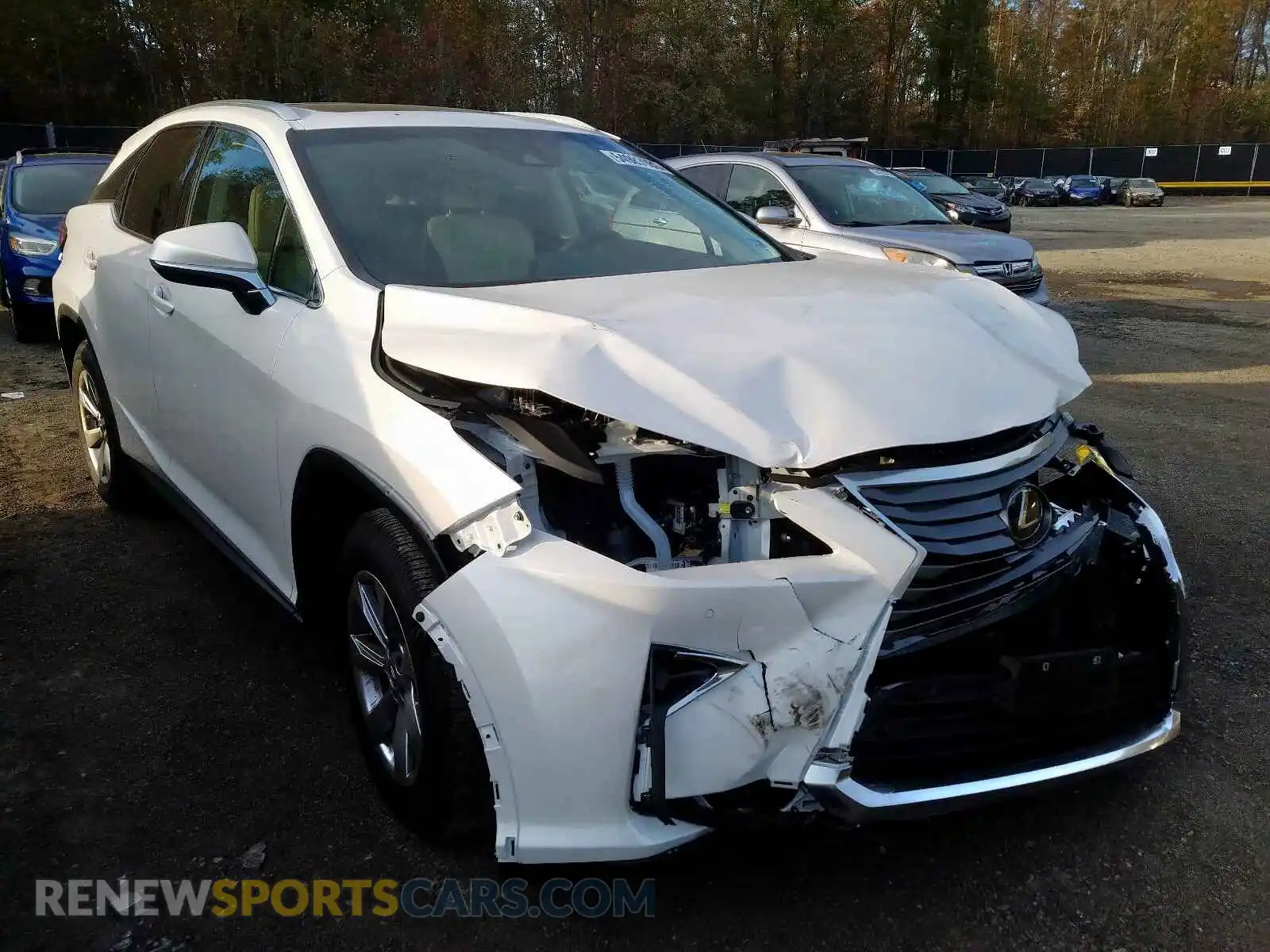 1 Photograph of a damaged car 2T2BZMCA0KC209110 LEXUS RX 350 BAS 2019
