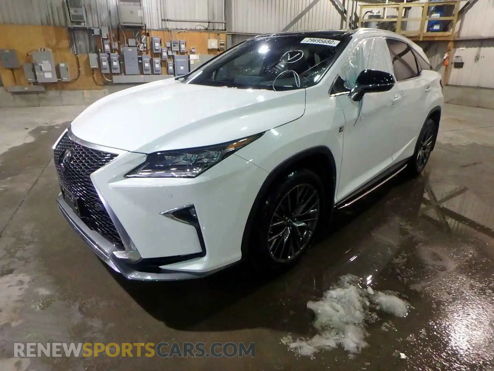 2 Photograph of a damaged car 2T2BZMCA1KC199476 LEXUS RX 350 BAS 2019