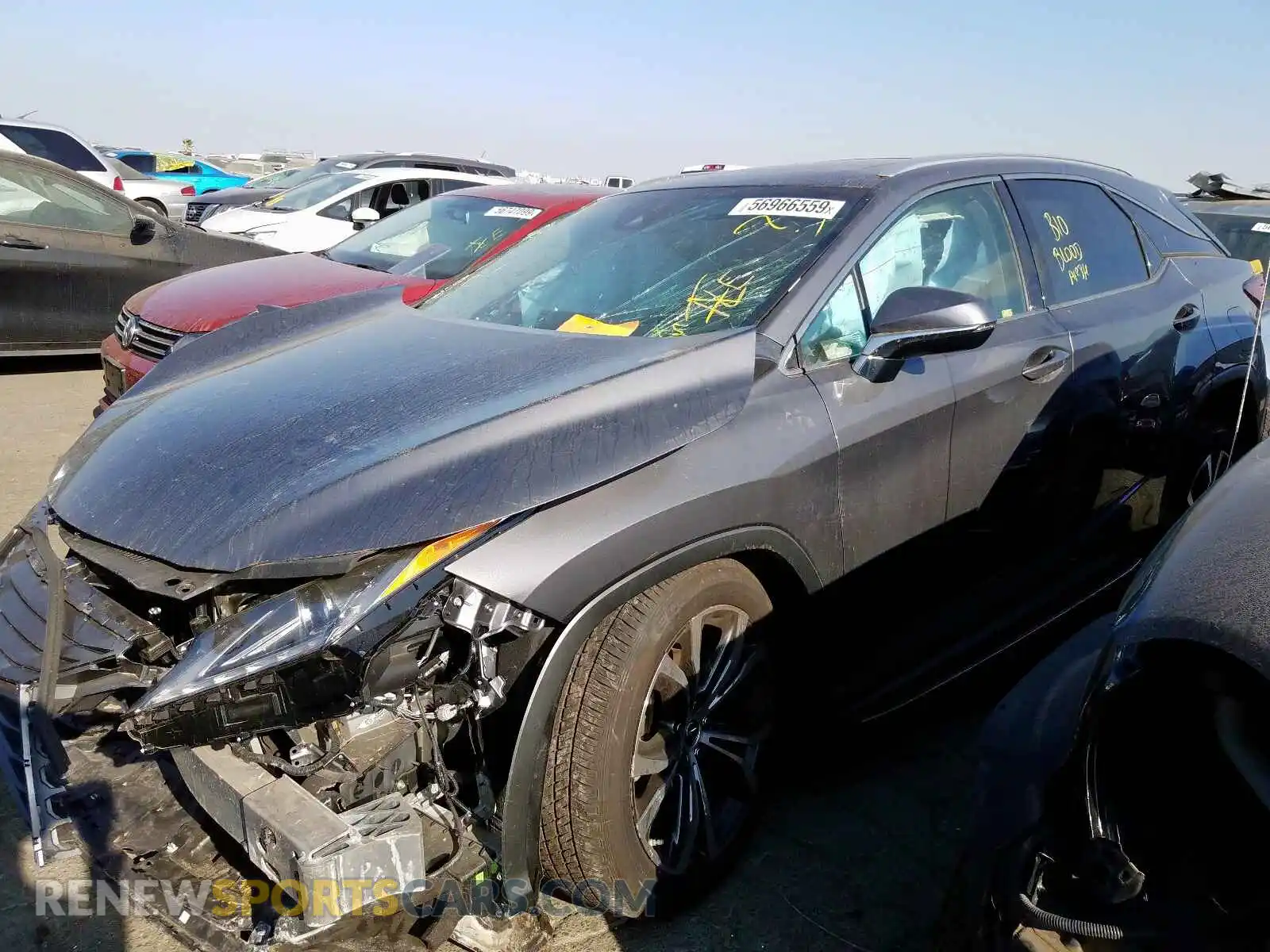 2 Photograph of a damaged car 2T2BZMCA3KC175177 LEXUS RX 350 BAS 2019