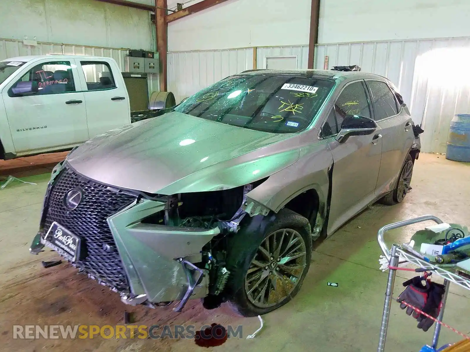 2 Photograph of a damaged car 2T2BZMCA4KC183837 LEXUS RX 350 BAS 2019