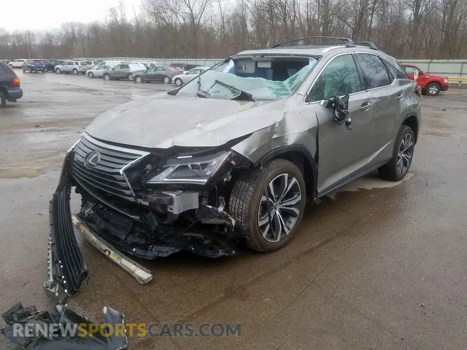 2 Photograph of a damaged car 2T2BZMCA5KC176878 LEXUS RX 350 BAS 2019