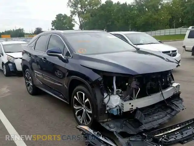1 Photograph of a damaged car 2T2BZMCA5KC181496 LEXUS RX 350 BAS 2019