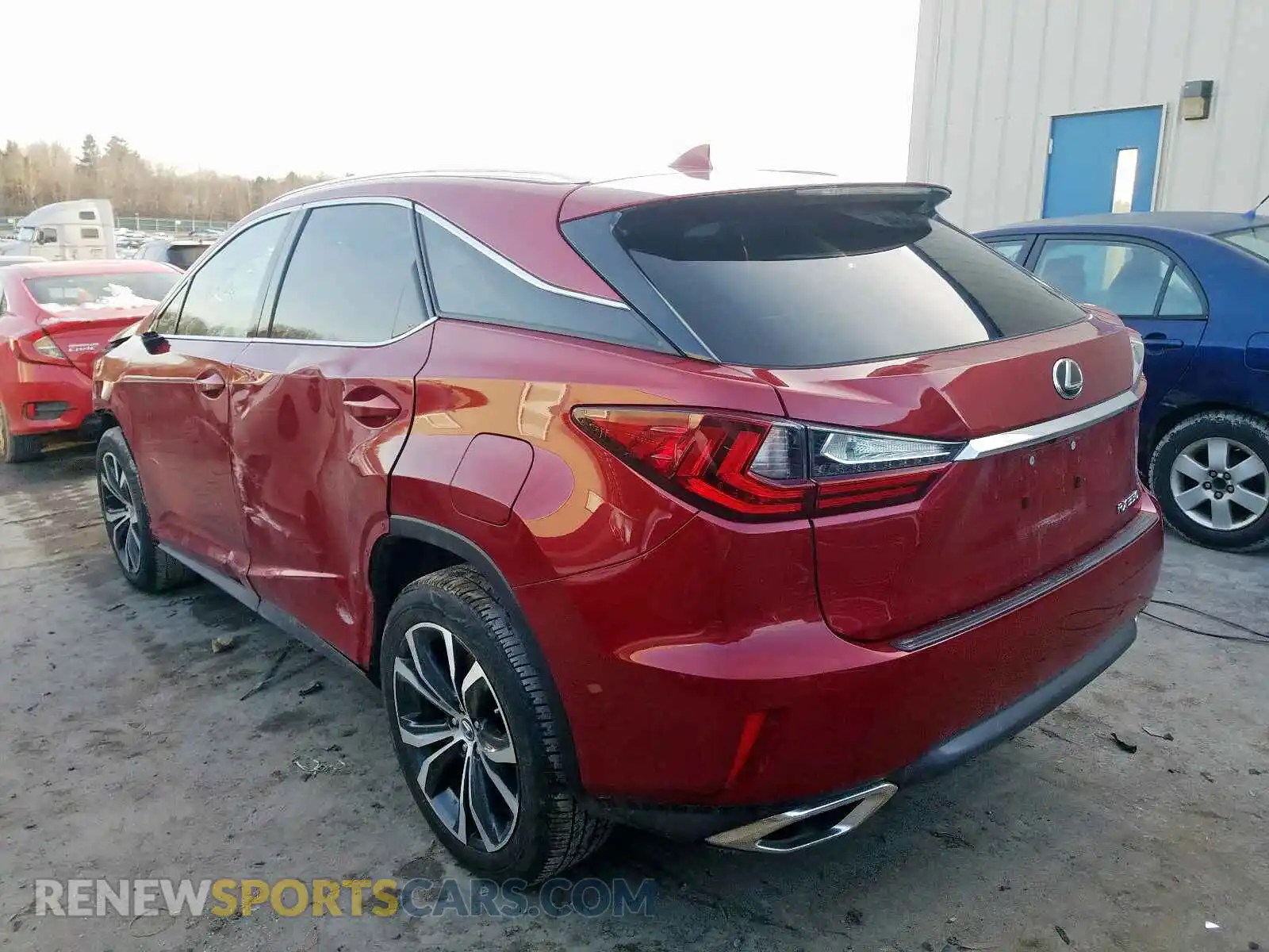 3 Photograph of a damaged car 2T2BZMCA6KC190093 LEXUS RX 350 BAS 2019