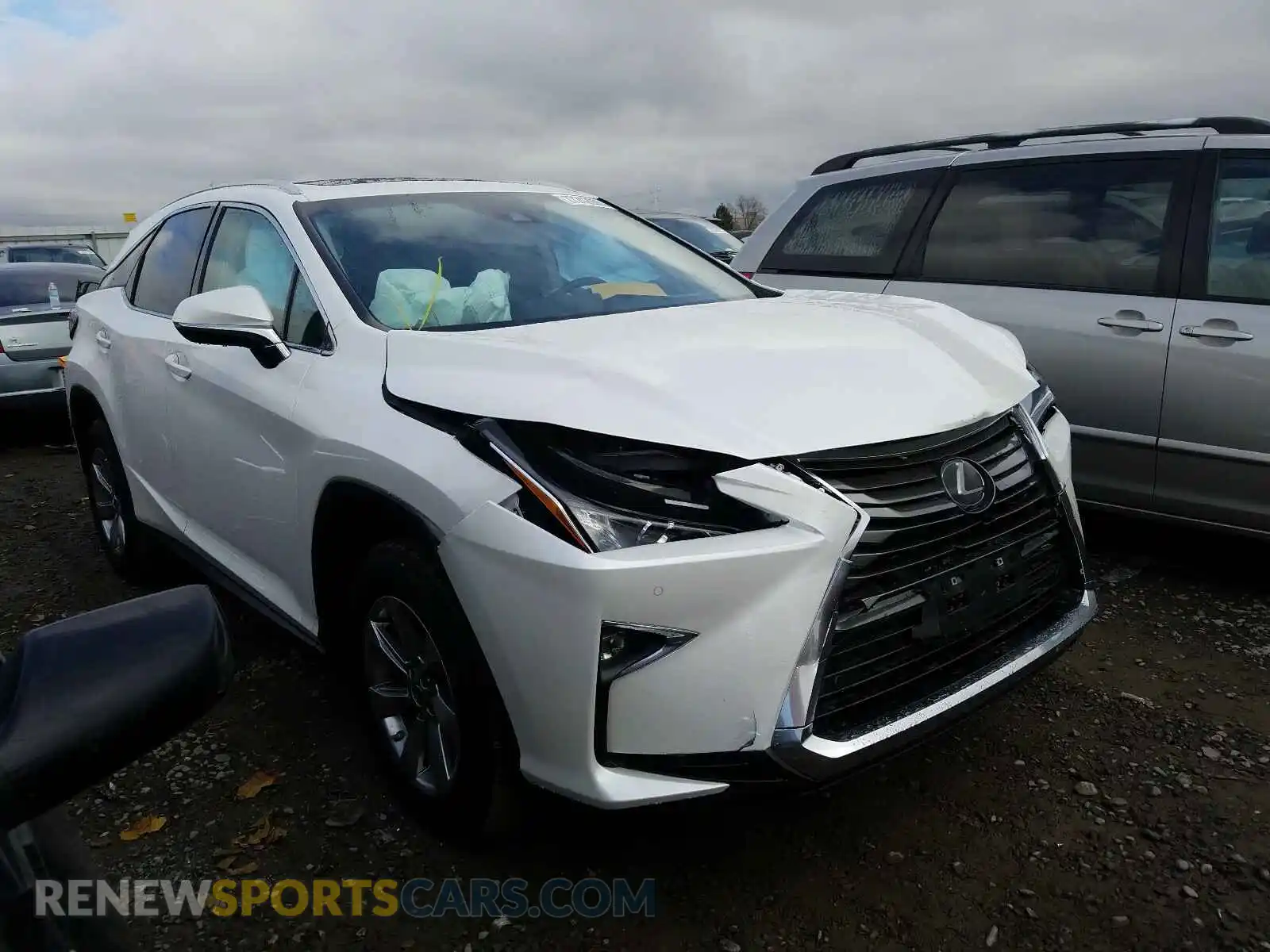1 Photograph of a damaged car 2T2BZMCA8KC188135 LEXUS RX 350 BAS 2019