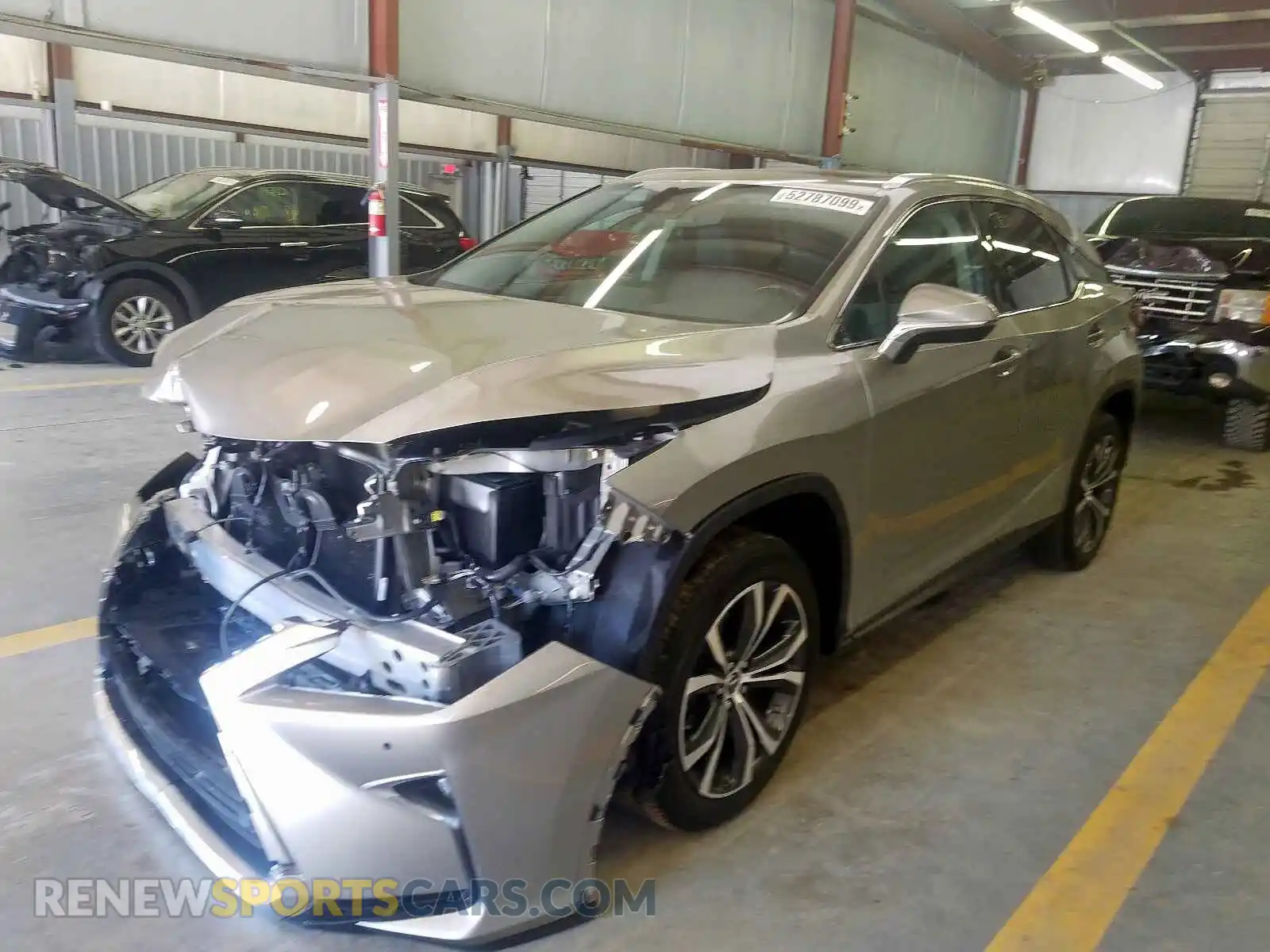 2 Photograph of a damaged car 2T2BZMCA8KC193450 LEXUS RX 350 BAS 2019