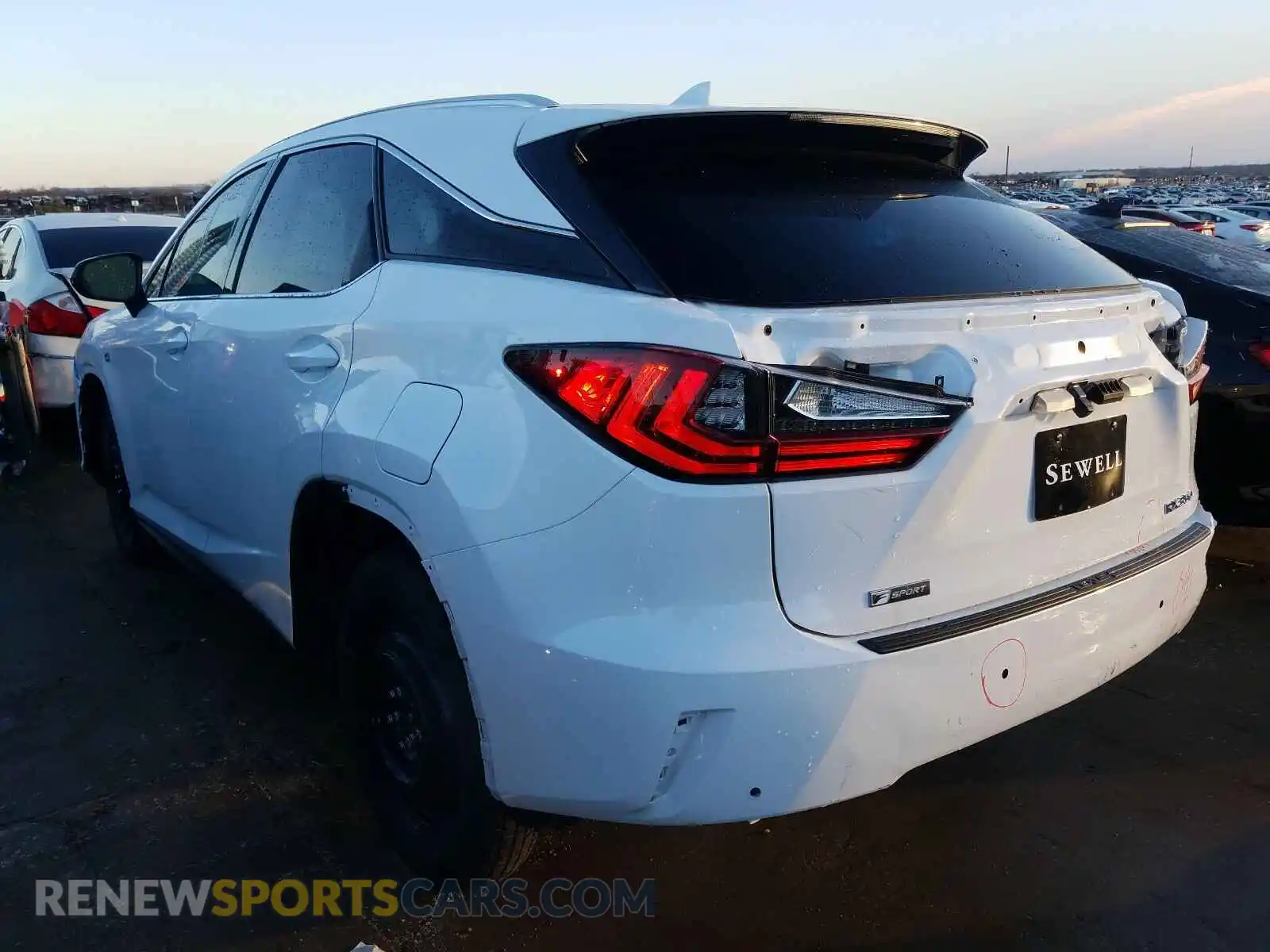 3 Photograph of a damaged car 2T2BZMCA8KC205175 LEXUS RX 350 BAS 2019