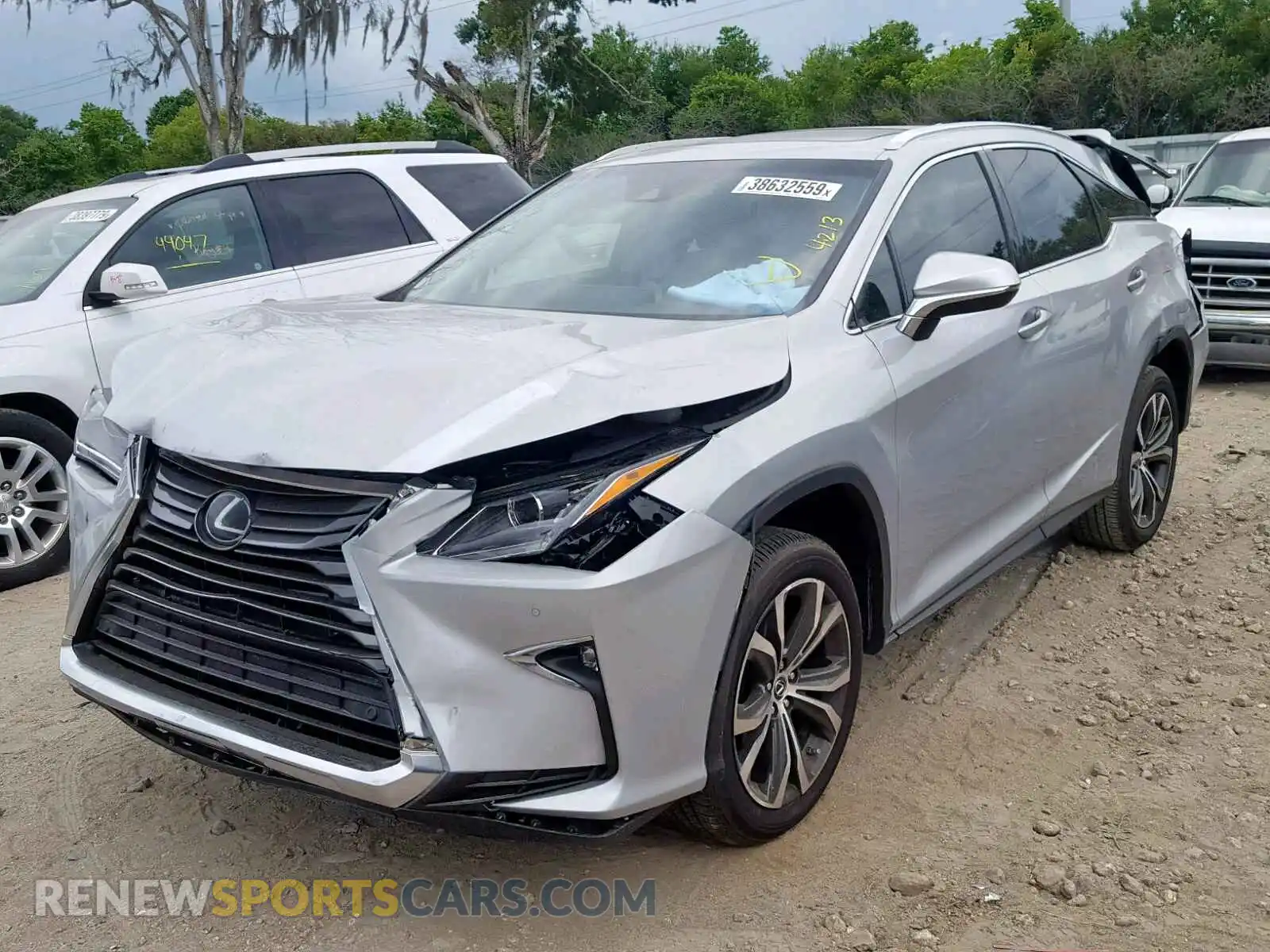 2 Photograph of a damaged car 2T2ZZMCA2KC125093 LEXUS RX 350 BAS 2019