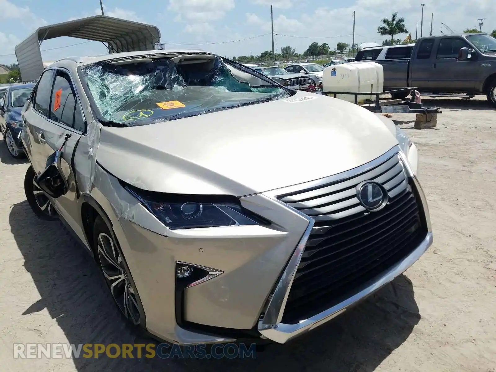 1 Photograph of a damaged car 2T2ZZMCA3KC150665 LEXUS RX 350 BAS 2019