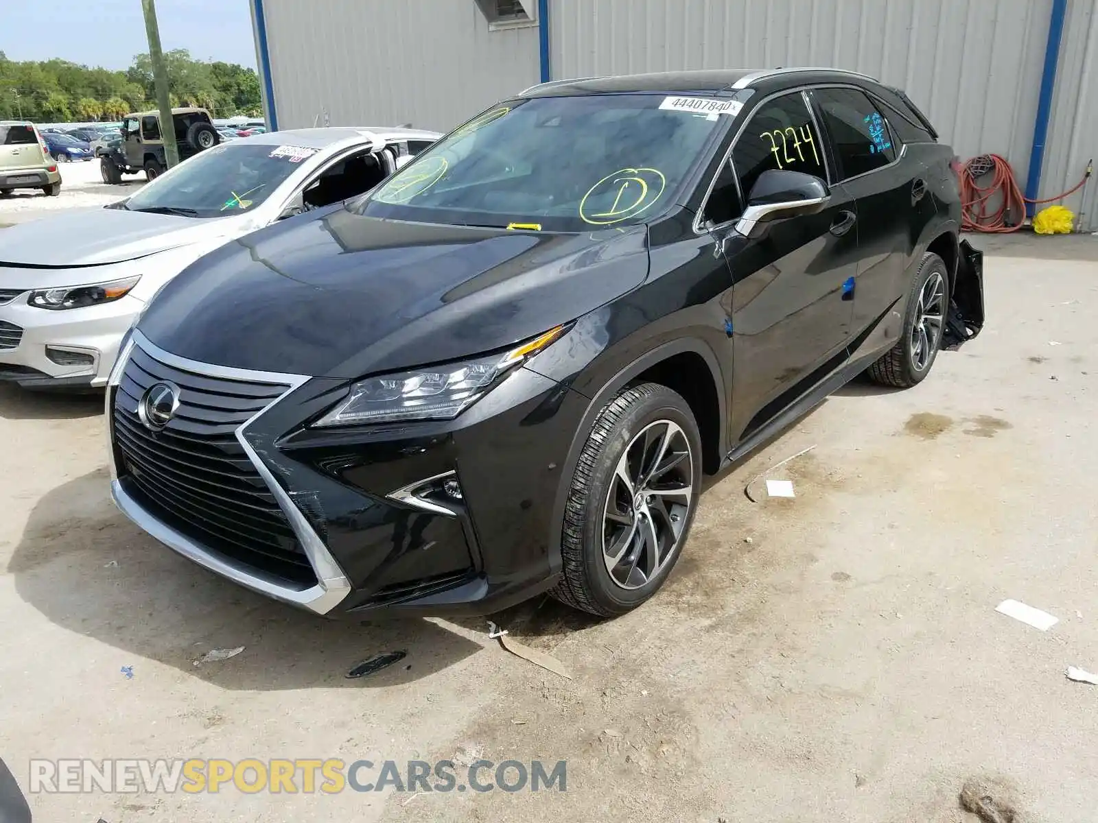 2 Photograph of a damaged car 2T2ZZMCA4KC147225 LEXUS RX 350 BAS 2019