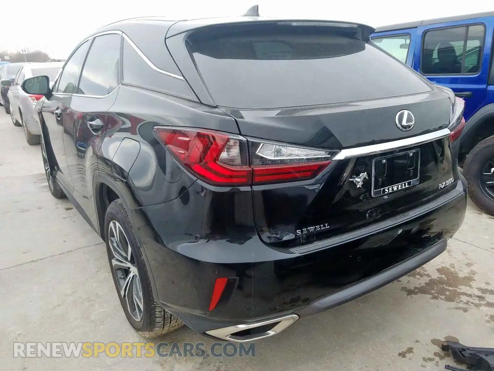 3 Photograph of a damaged car 2T2ZZMCA6KC117532 LEXUS RX 350 BAS 2019