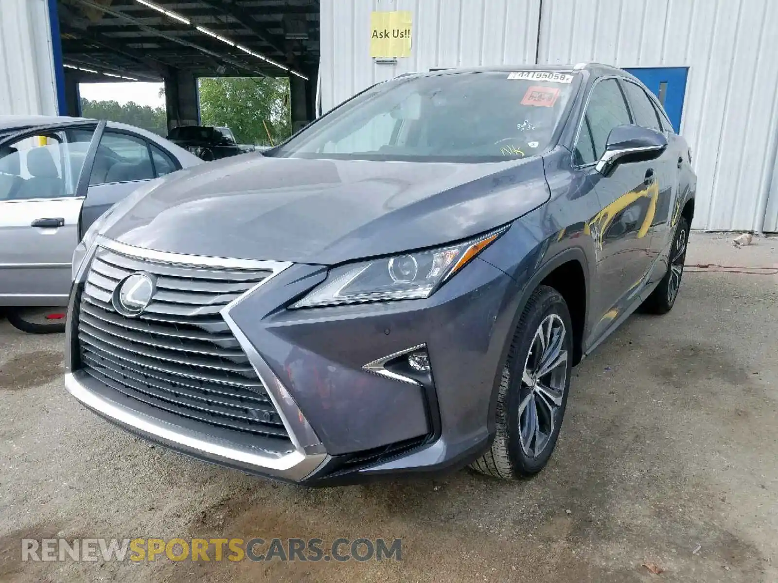 2 Photograph of a damaged car 2T2ZZMCA9KC137726 LEXUS RX 350 BAS 2019
