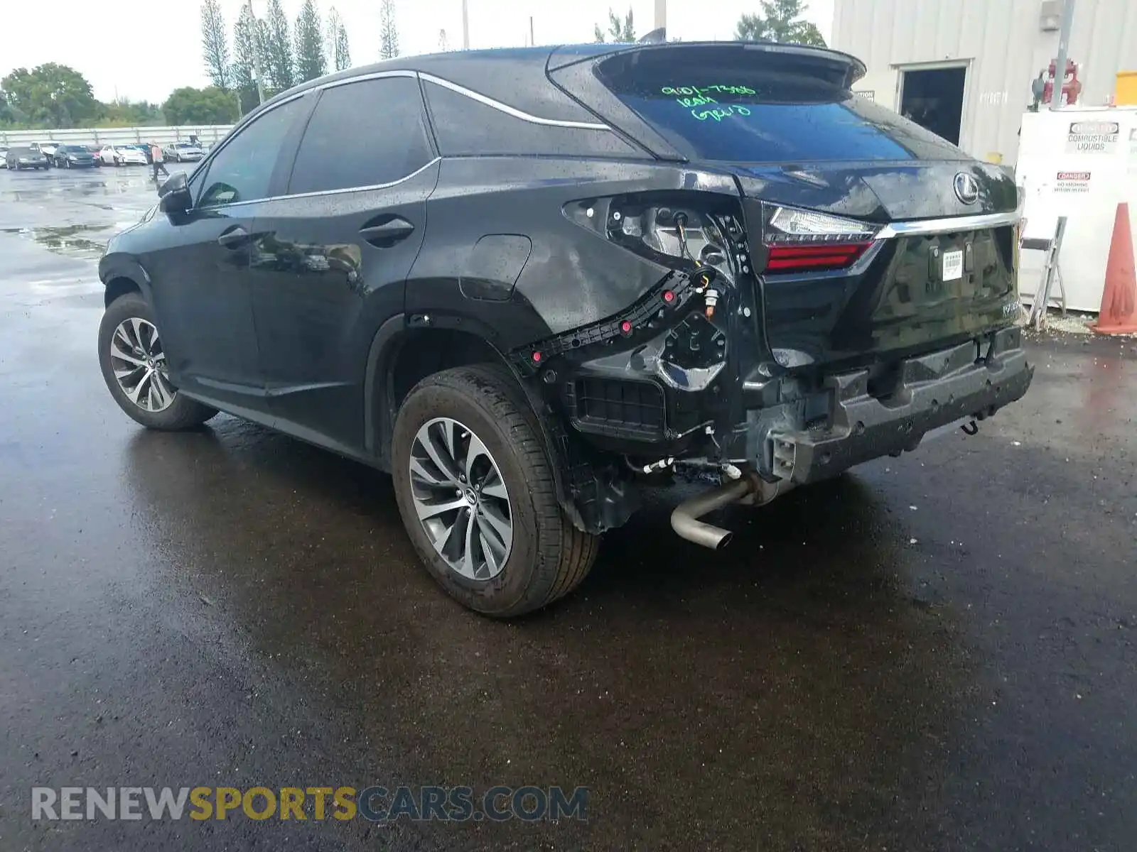 3 Photograph of a damaged car 2T2AZMAA5LC174628 LEXUS RX 350 BAS 2020