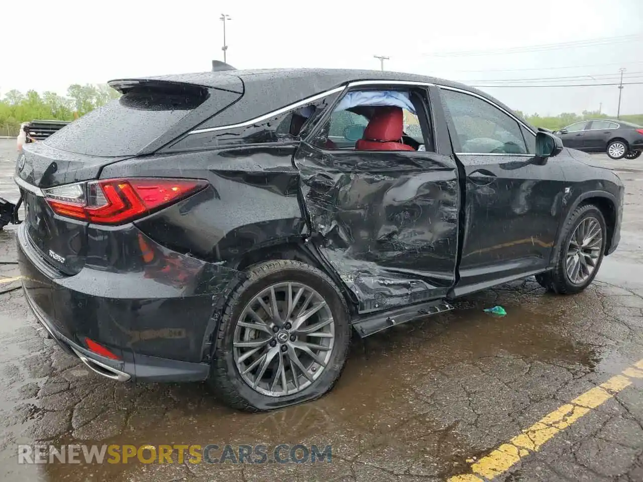 3 fotografías del automóvil dañado 2T2SZMDA5LC224069 LEXUS RX 350 F S 2020