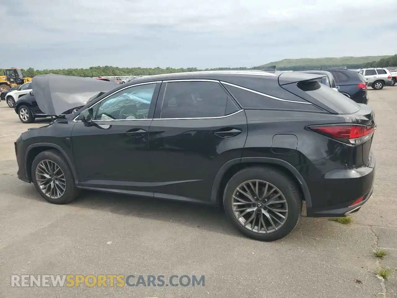 2 fotografías del automóvil dañado 2T2YZMDA6LC215424 LEXUS RX 350 F S 2020