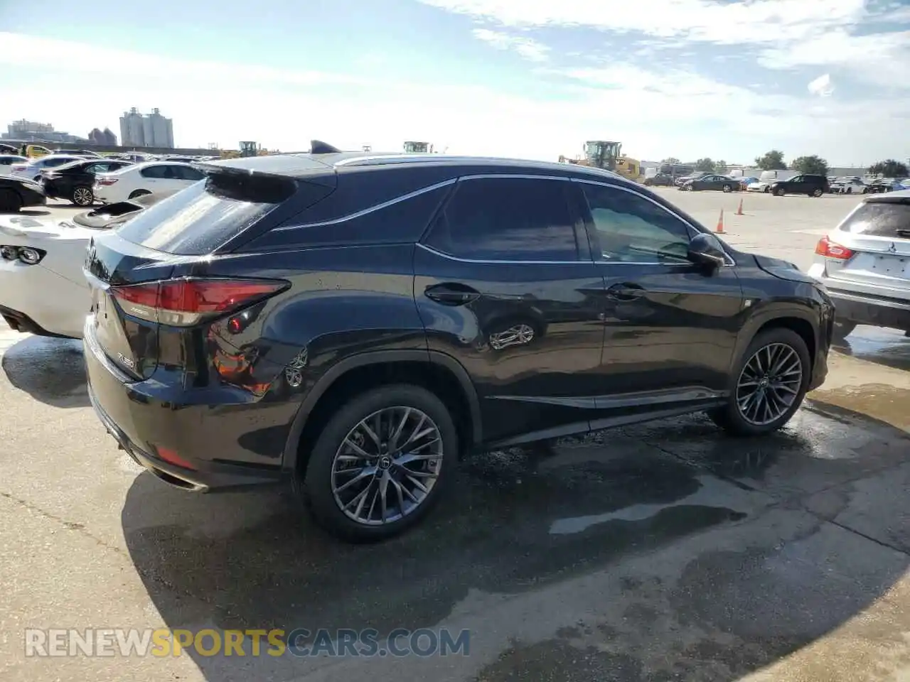 3 fotografías del automóvil dañado 2T2YZMDA9MC280687 LEXUS RX 350 F S 2021