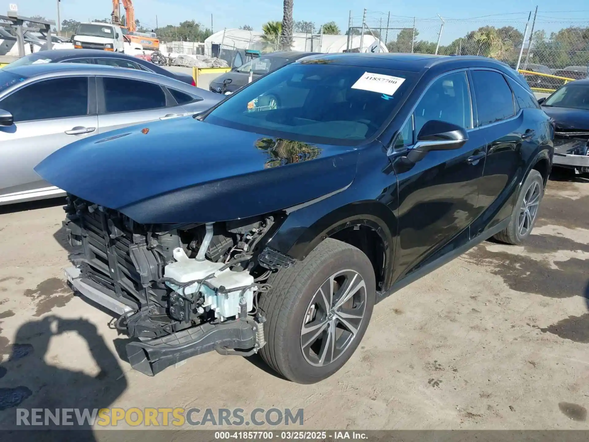 2 Photograph of a damaged car 2T2BBMCA7PC008476 LEXUS RX 350H 2023