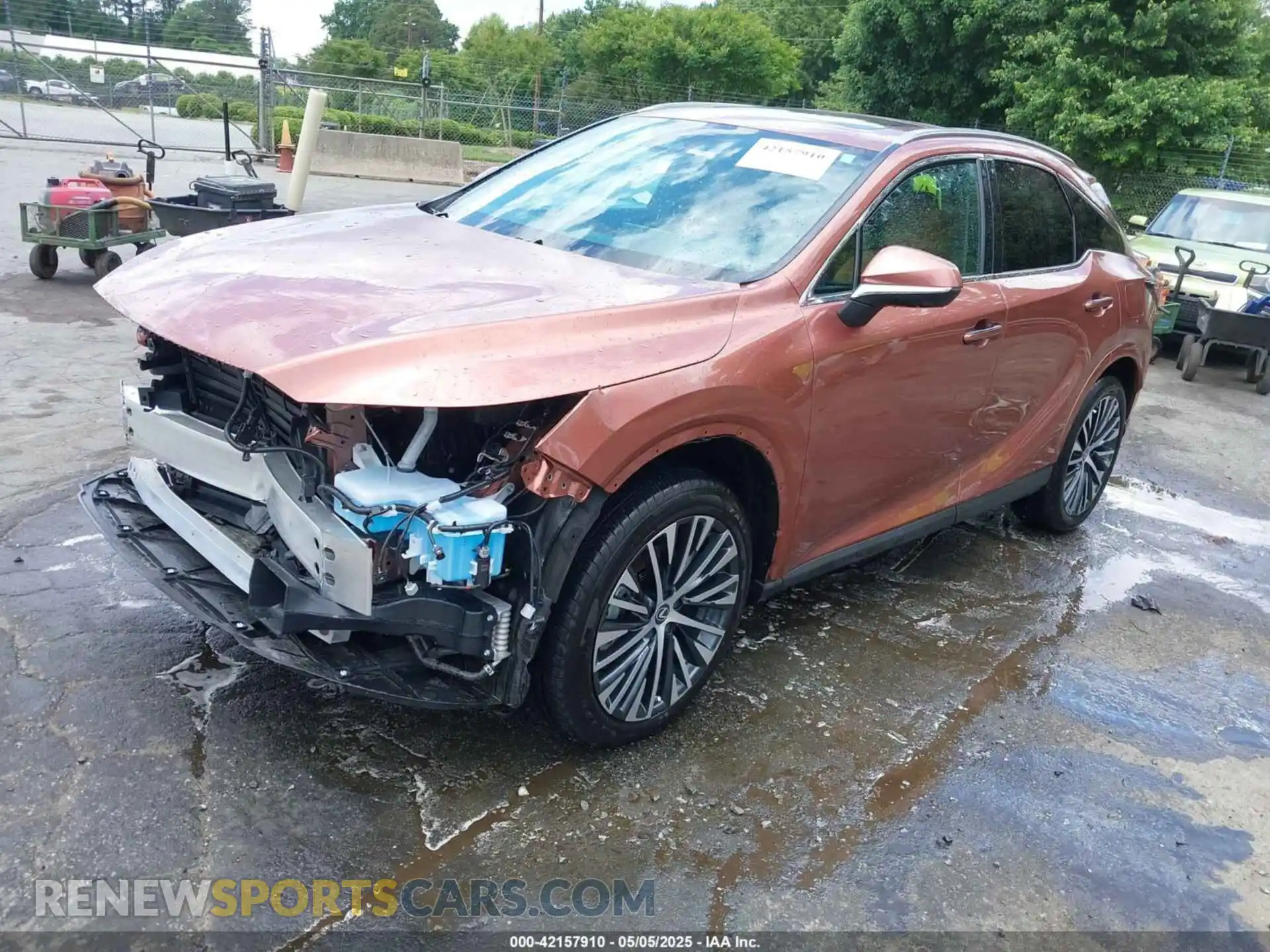 2 Photograph of a damaged car 2T2BBMCA1RC054680 LEXUS RX 350H 2024