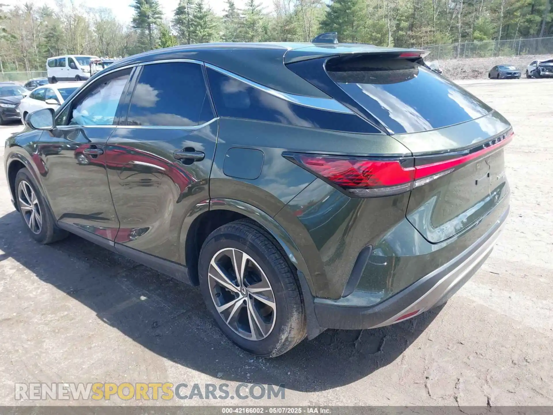3 Photograph of a damaged car 2T2BBMCA2RC042215 LEXUS RX 350H 2024