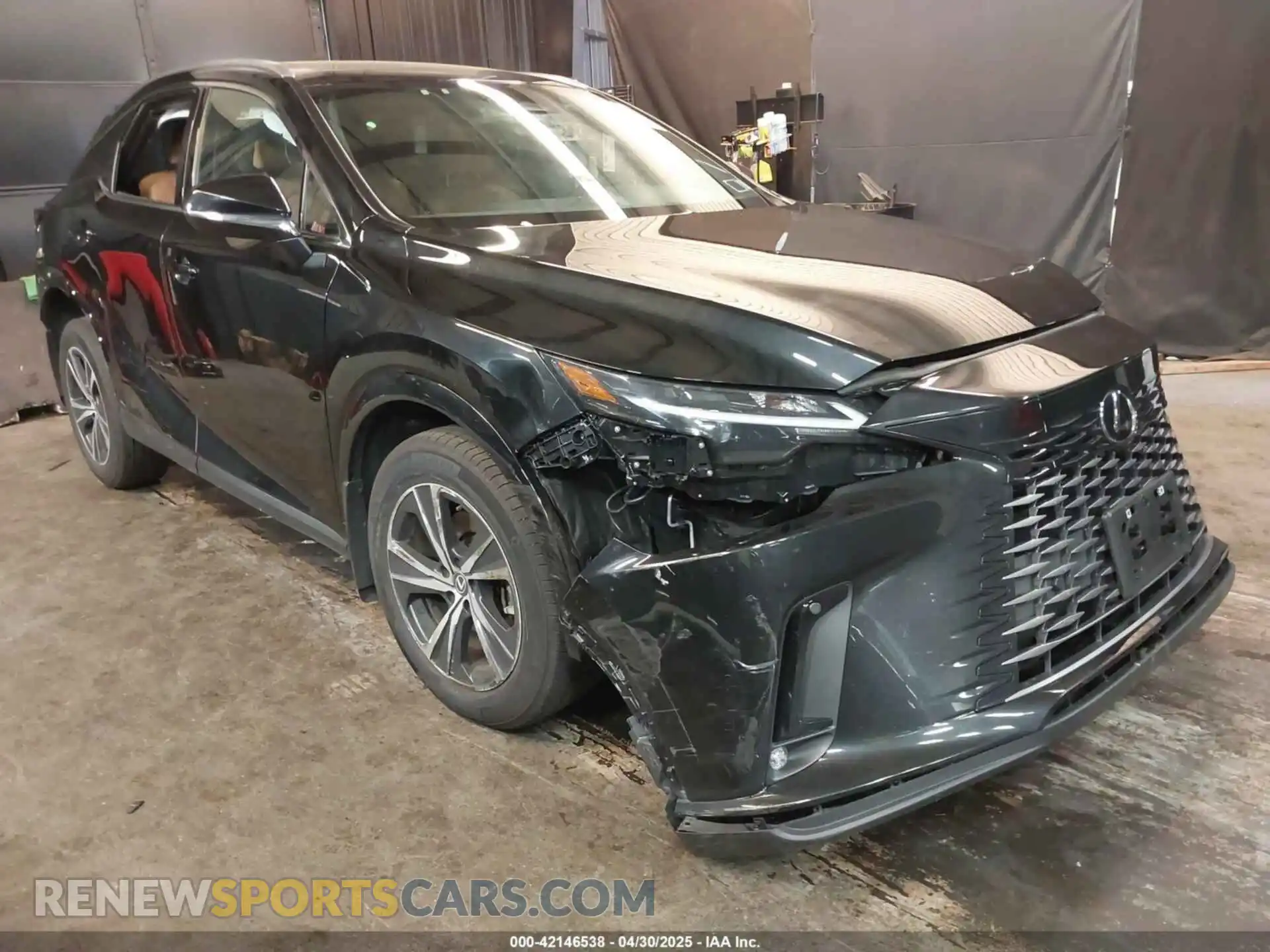 1 Photograph of a damaged car 2T2BBMCA2RC053330 LEXUS RX 350H 2024