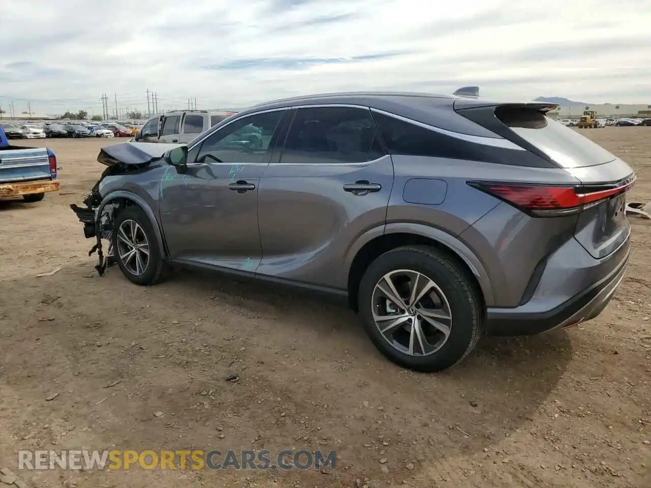 2 Photograph of a damaged car 2T2BBMCA4PC005583 LEXUS RX 350H BA 2023