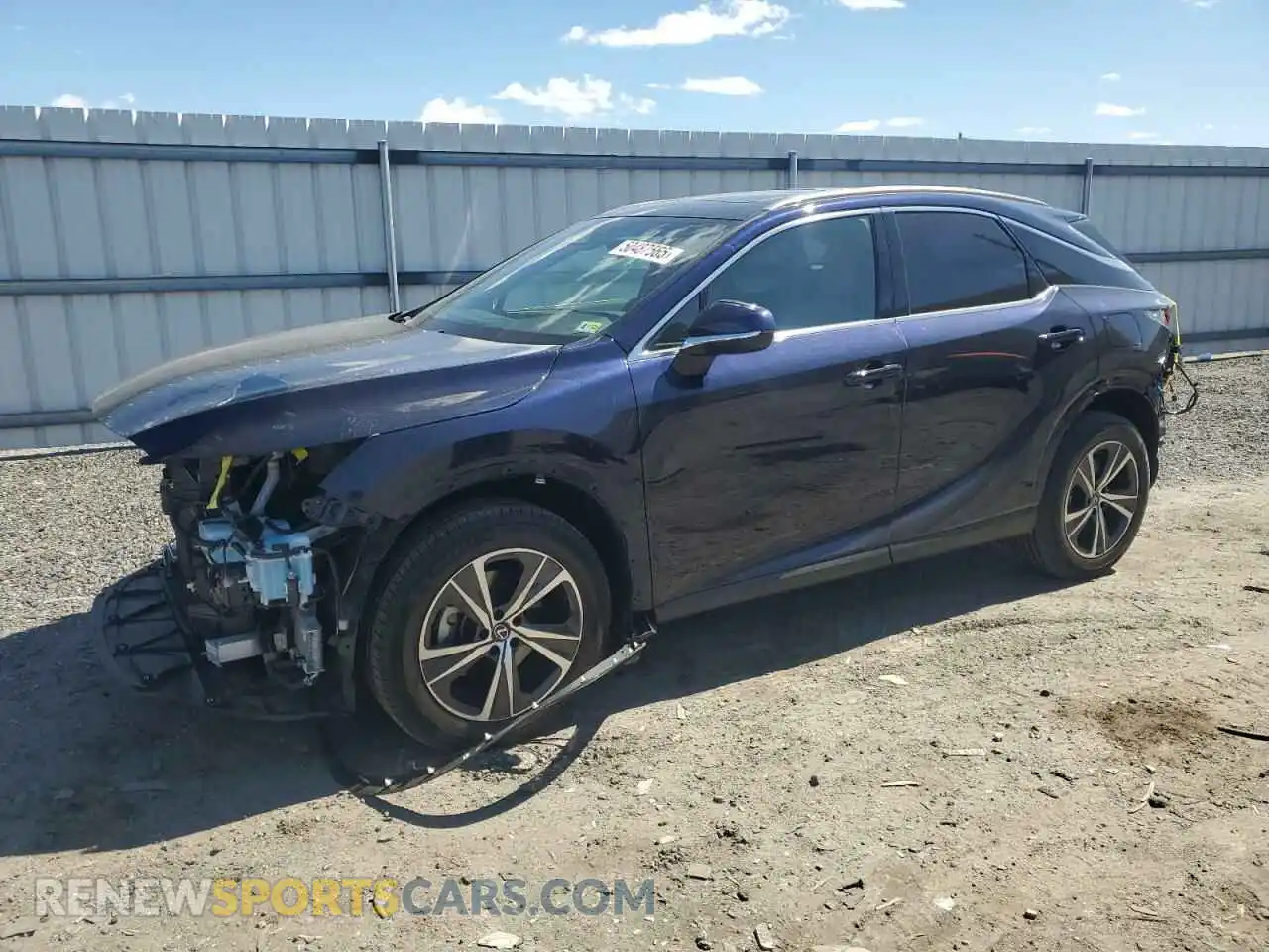 1 Photograph of a damaged car 2T2BBMCA7PC006100 LEXUS RX 350H BA 2023