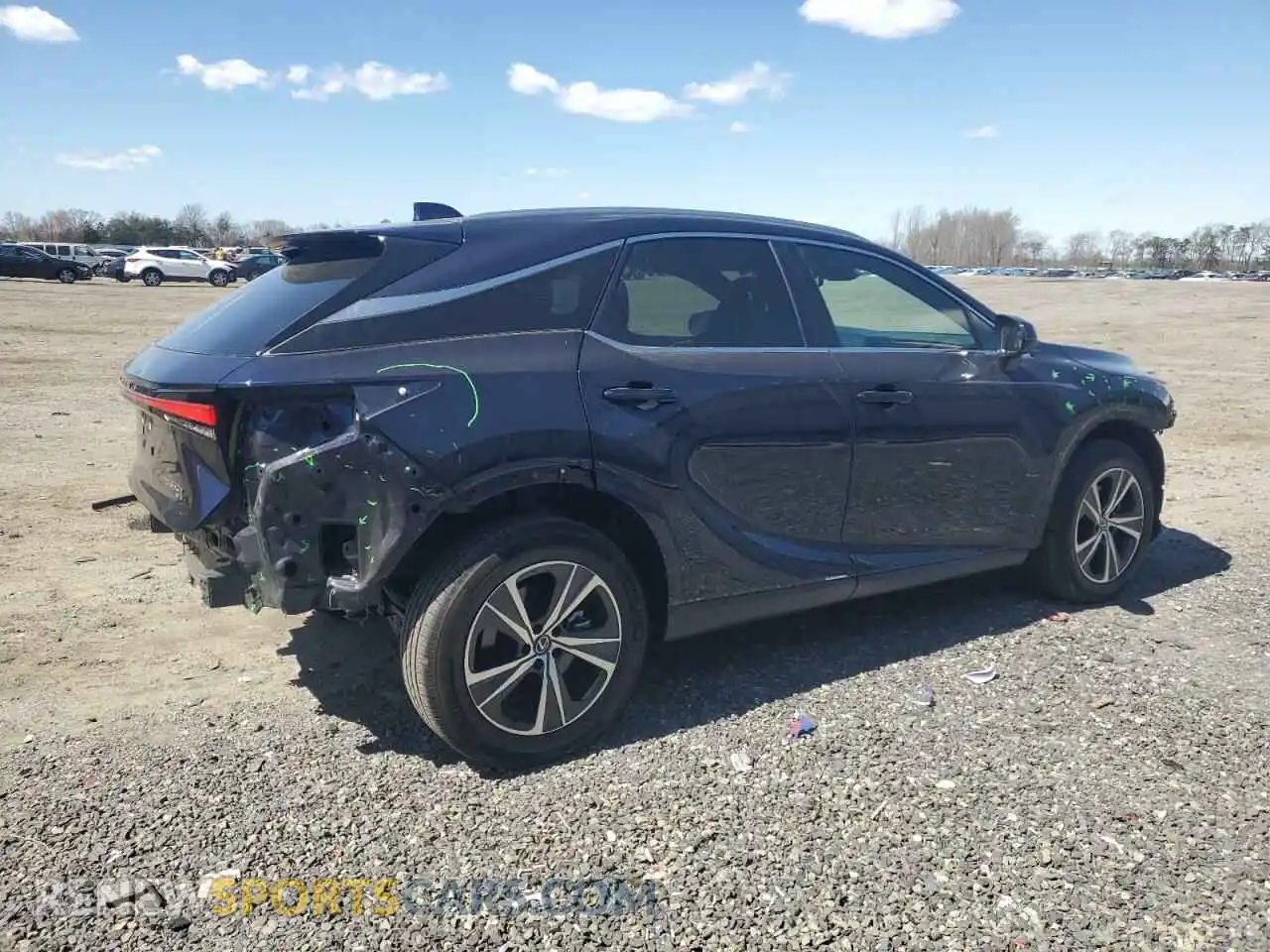 3 Photograph of a damaged car 2T2BBMCA7PC006100 LEXUS RX 350H BA 2023