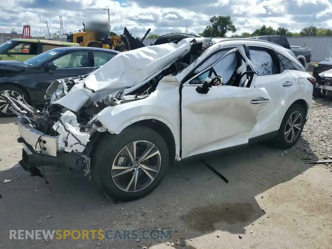 1 Photograph of a damaged car 2T2BBMCA8PC011015 LEXUS RX 350H BA 2023