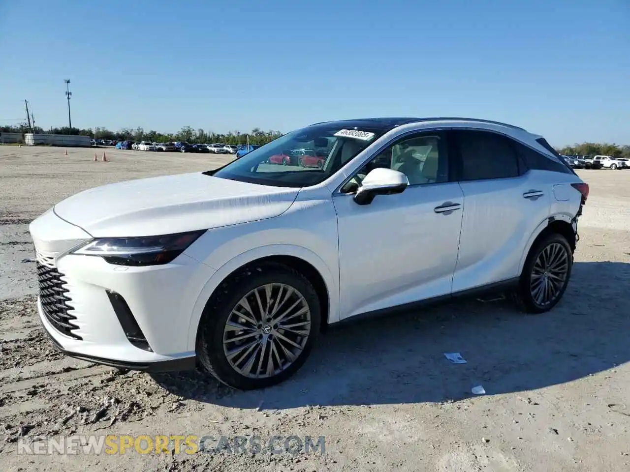 1 Photograph of a damaged car 2T2BBMCA1RC051522 LEXUS RX 350H BA 2024