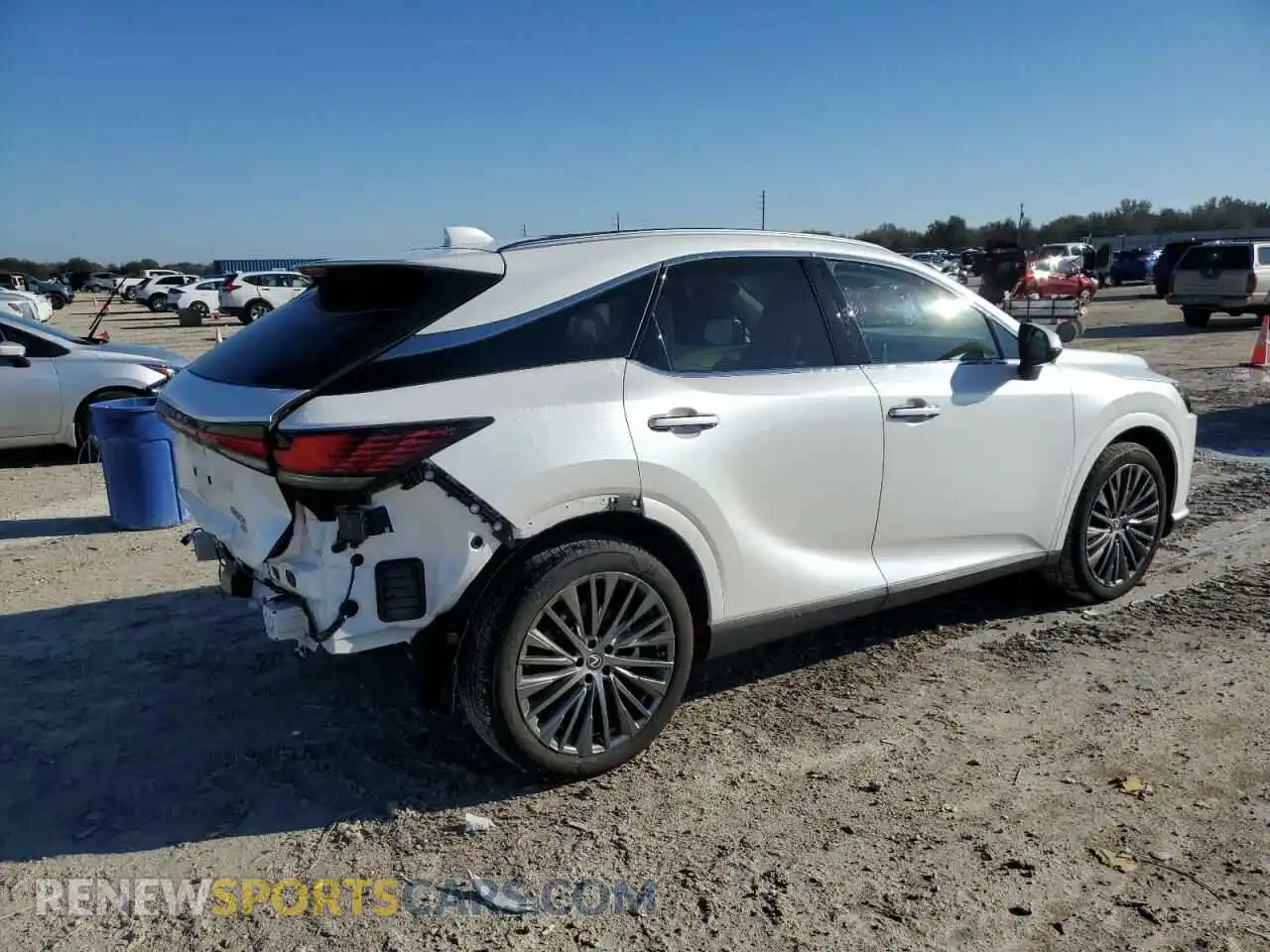 3 Photograph of a damaged car 2T2BBMCA1RC051522 LEXUS RX 350H BA 2024