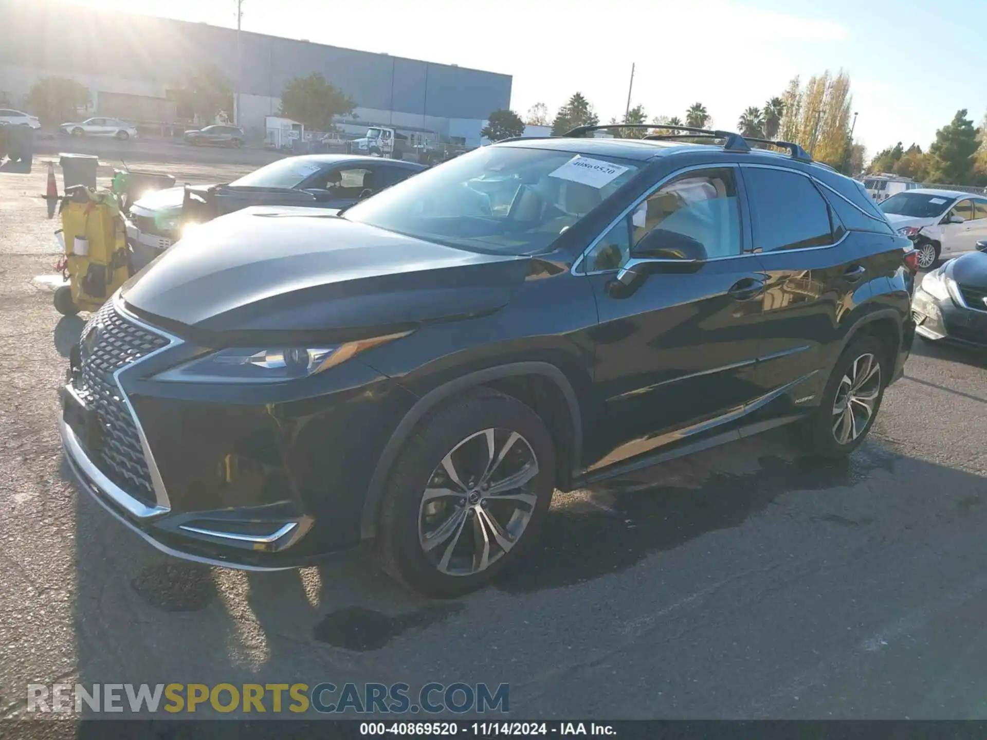 2 Photograph of a damaged car 2T2HGMDA0LC046815 LEXUS RX 450H 2020