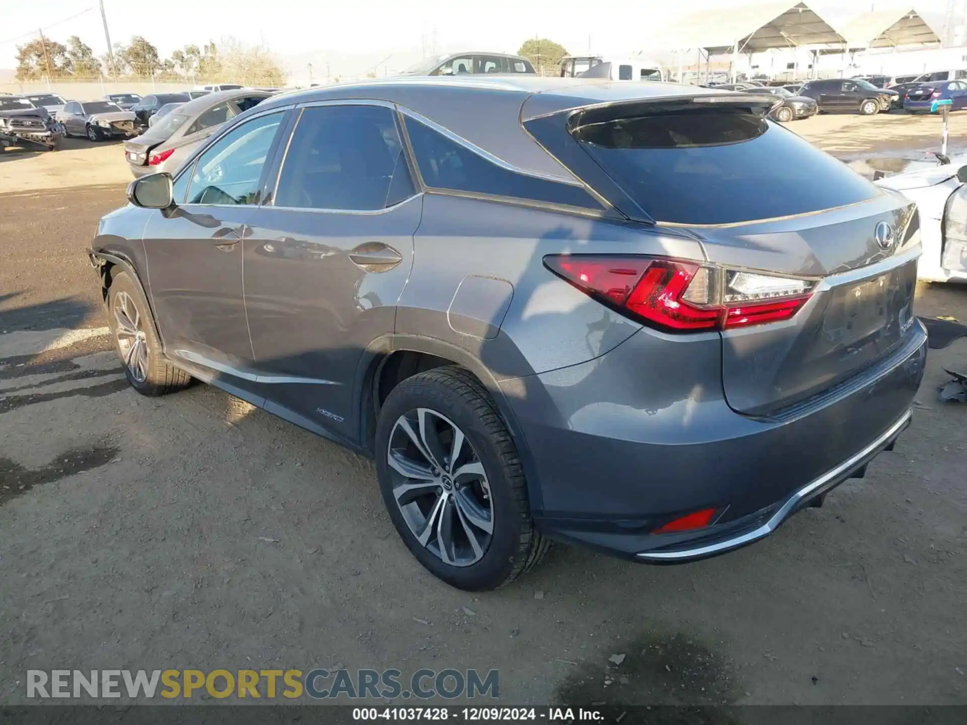 3 Photograph of a damaged car 2T2HGMDA4LC051841 LEXUS RX 450H 2020
