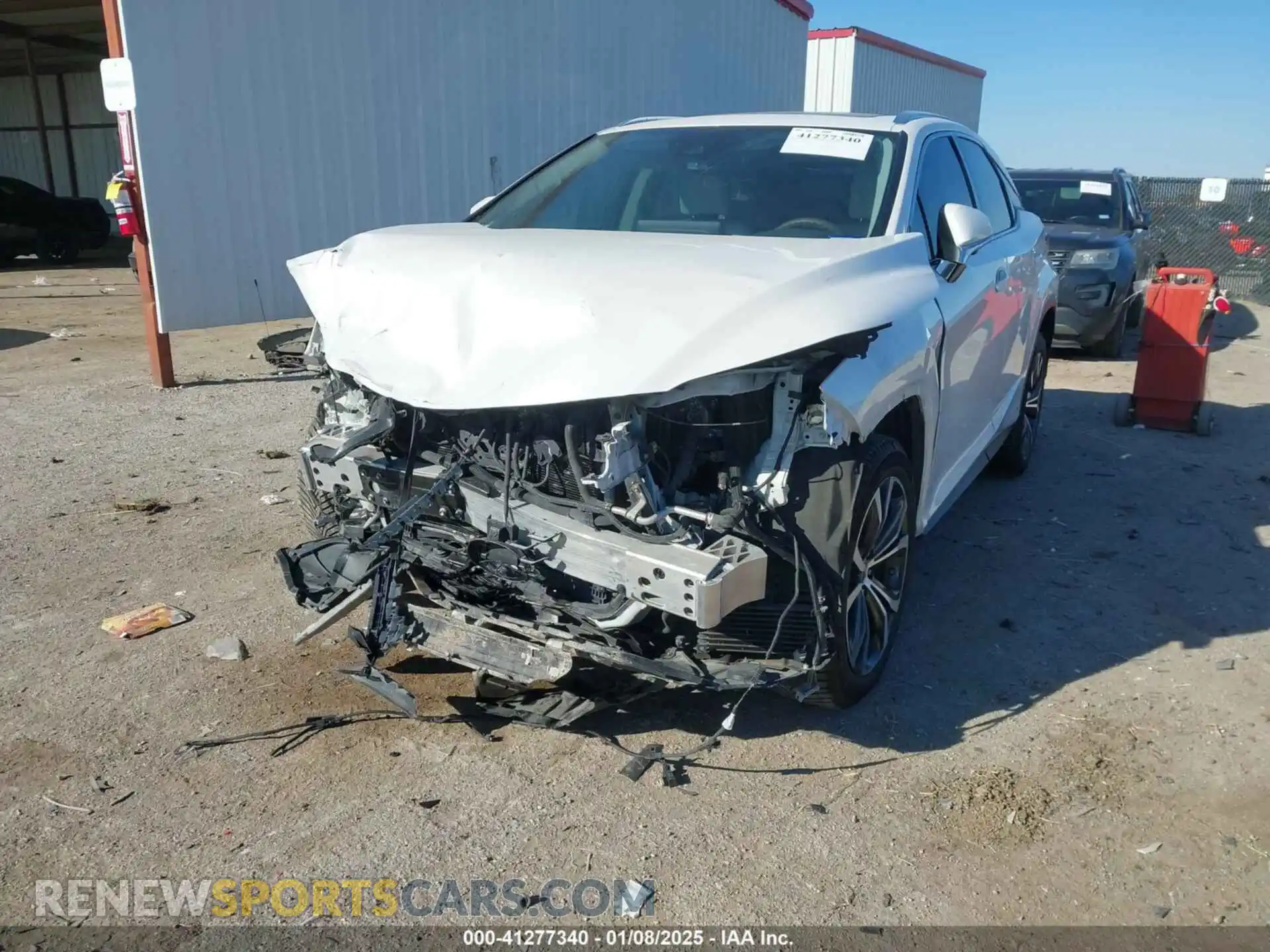 2 Photograph of a damaged car 2T2HGMDAXLC044439 LEXUS RX 450H 2020