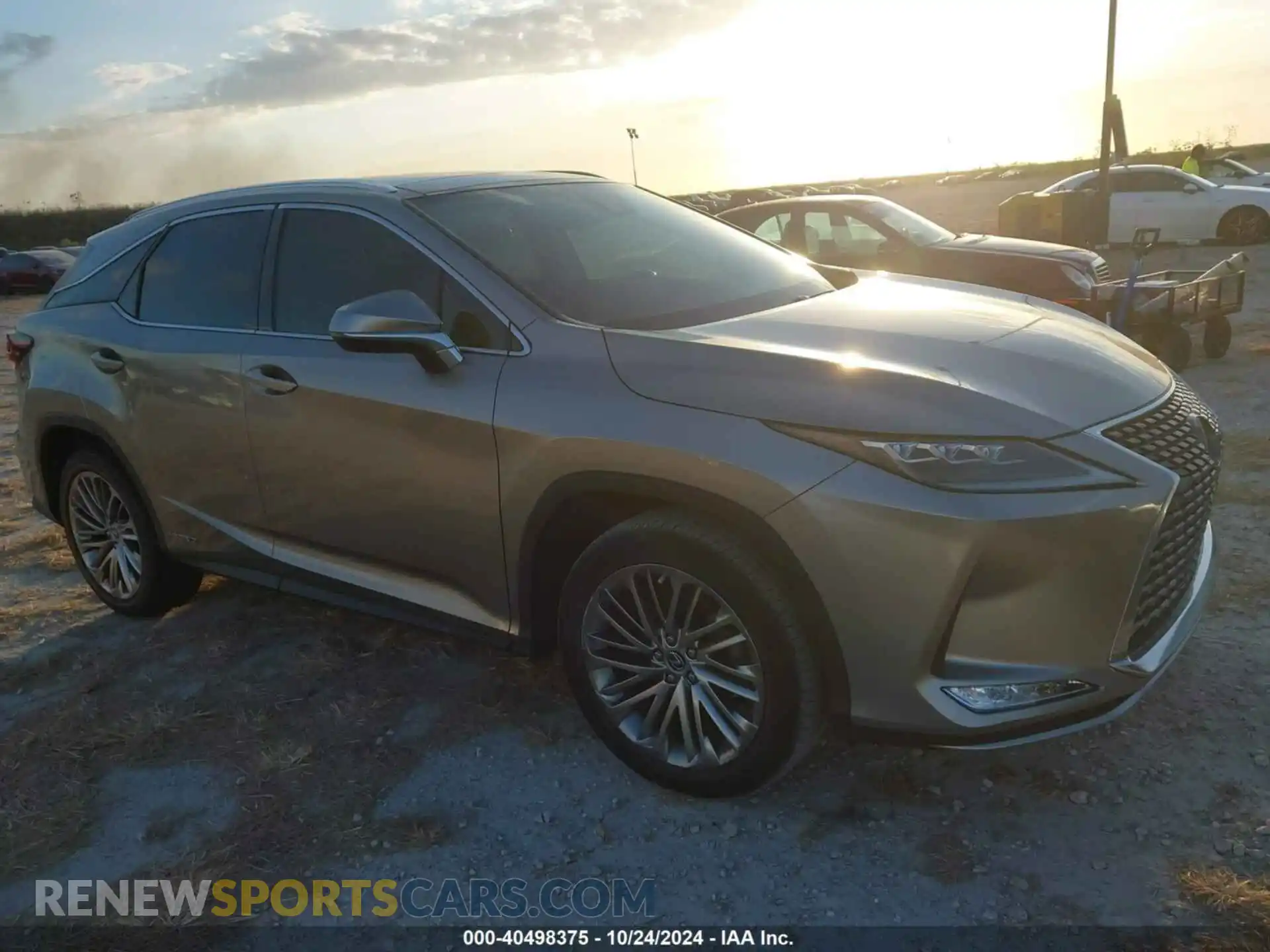 1 Photograph of a damaged car 2T2JGMDA4LC053476 LEXUS RX 450H 2020