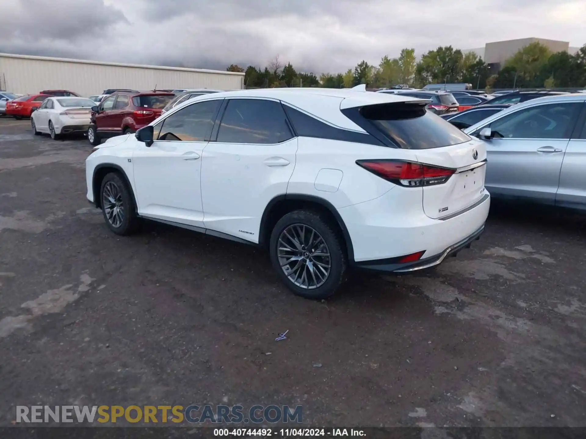 3 Photograph of a damaged car 2T2SGMDA2LC049673 LEXUS RX 450H 2020